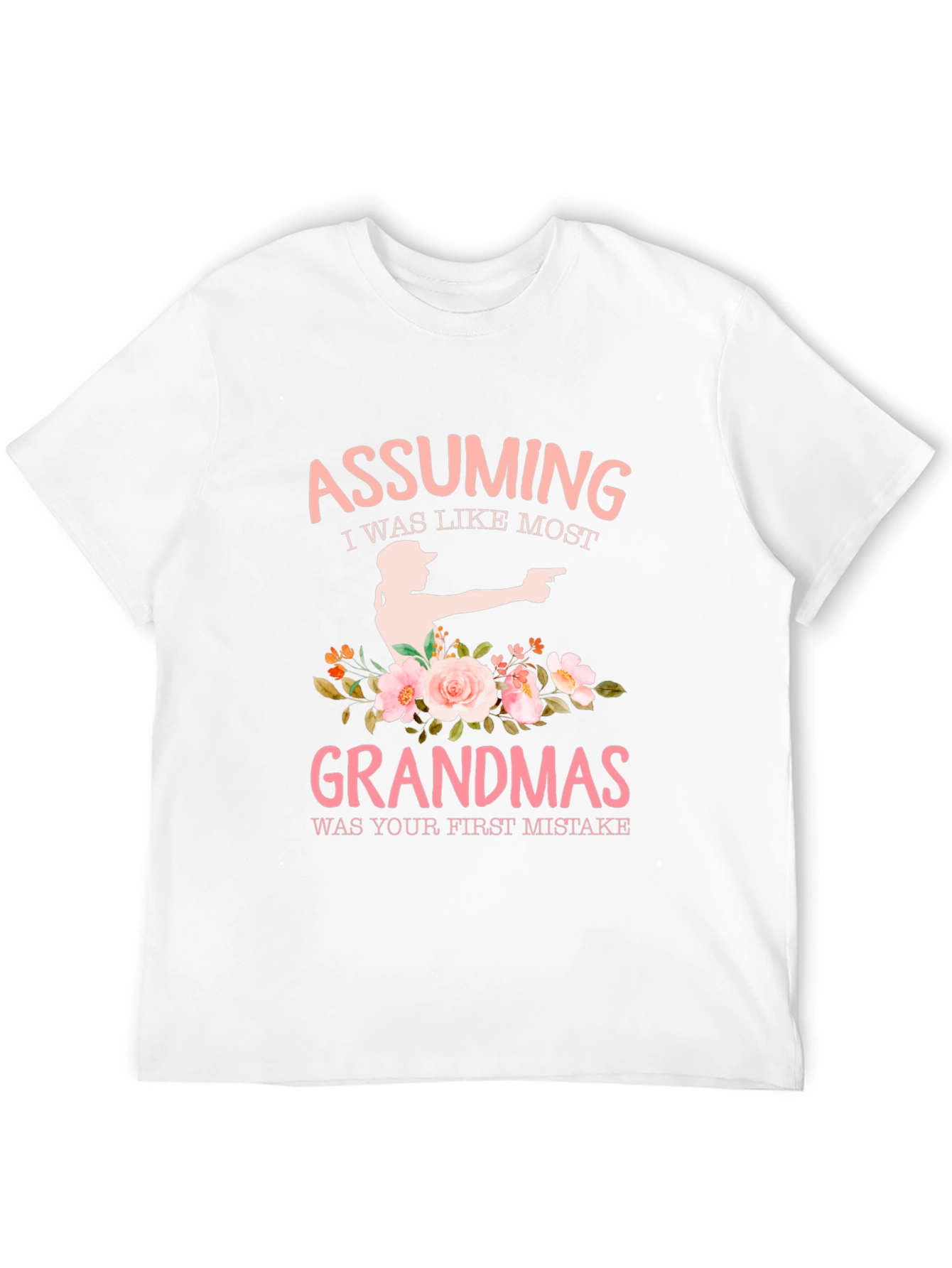 Black Assuming Grandmas T-Shirt, Gun Owner Tee view 12