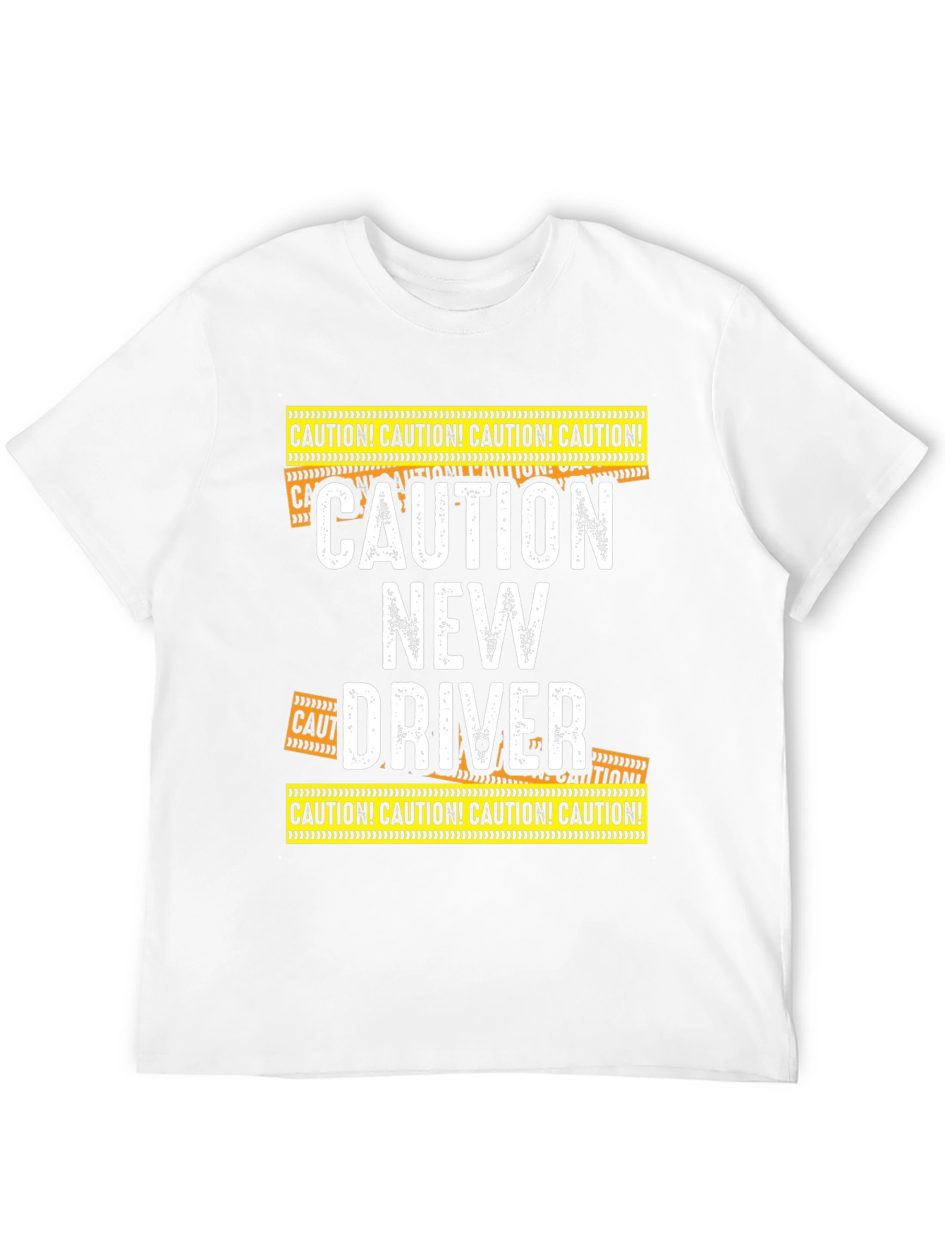 Black Caution New Driver T-Shirt Funny Gift Idea view 12