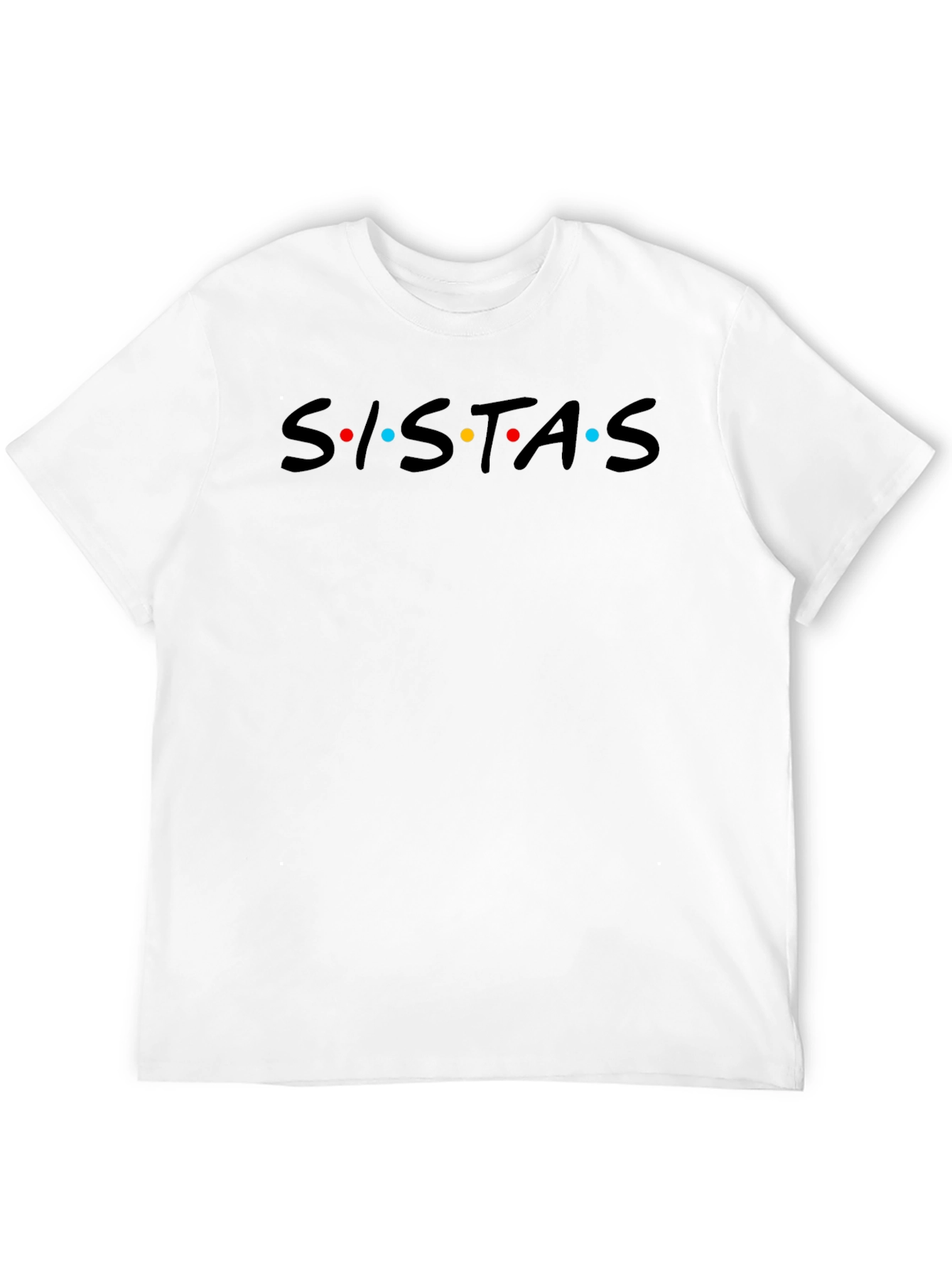Black SISTAS Black Graphic Tee -  Friends Inspired view 12