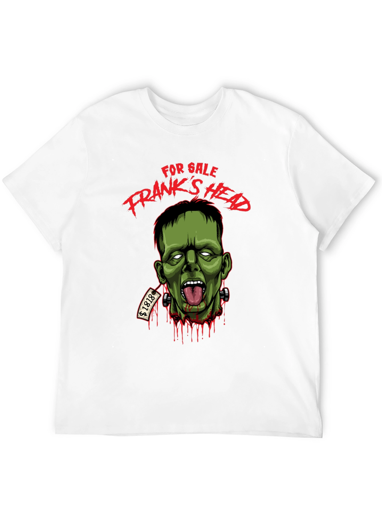 Black Frank's Head For Sale T-Shirt view 12
