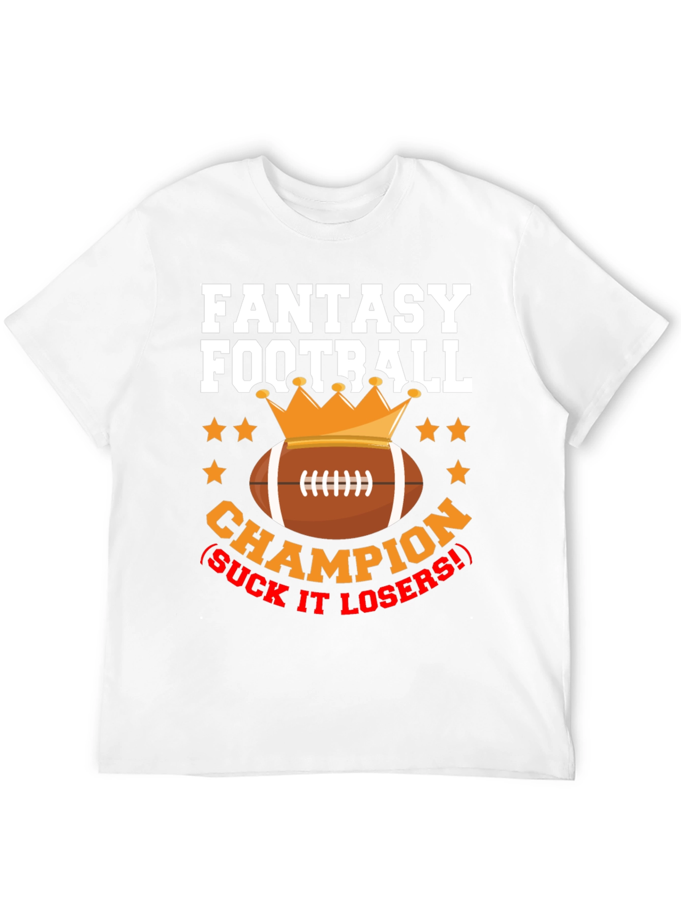 Black Fantasy Football Champion Graphic Tee view 12