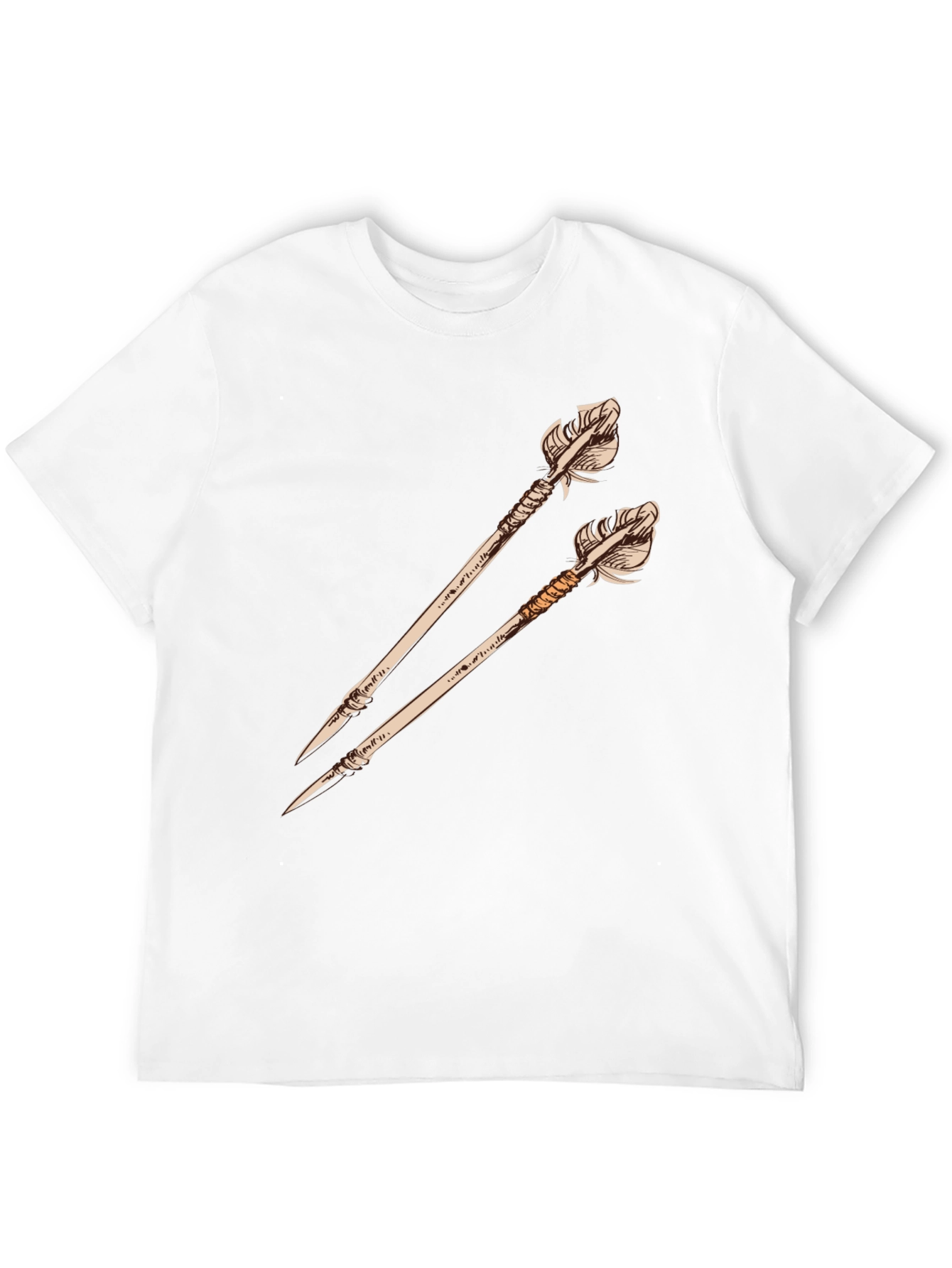 Black Arrow Graphic Tee - Unique Design, Black Shirt view 12