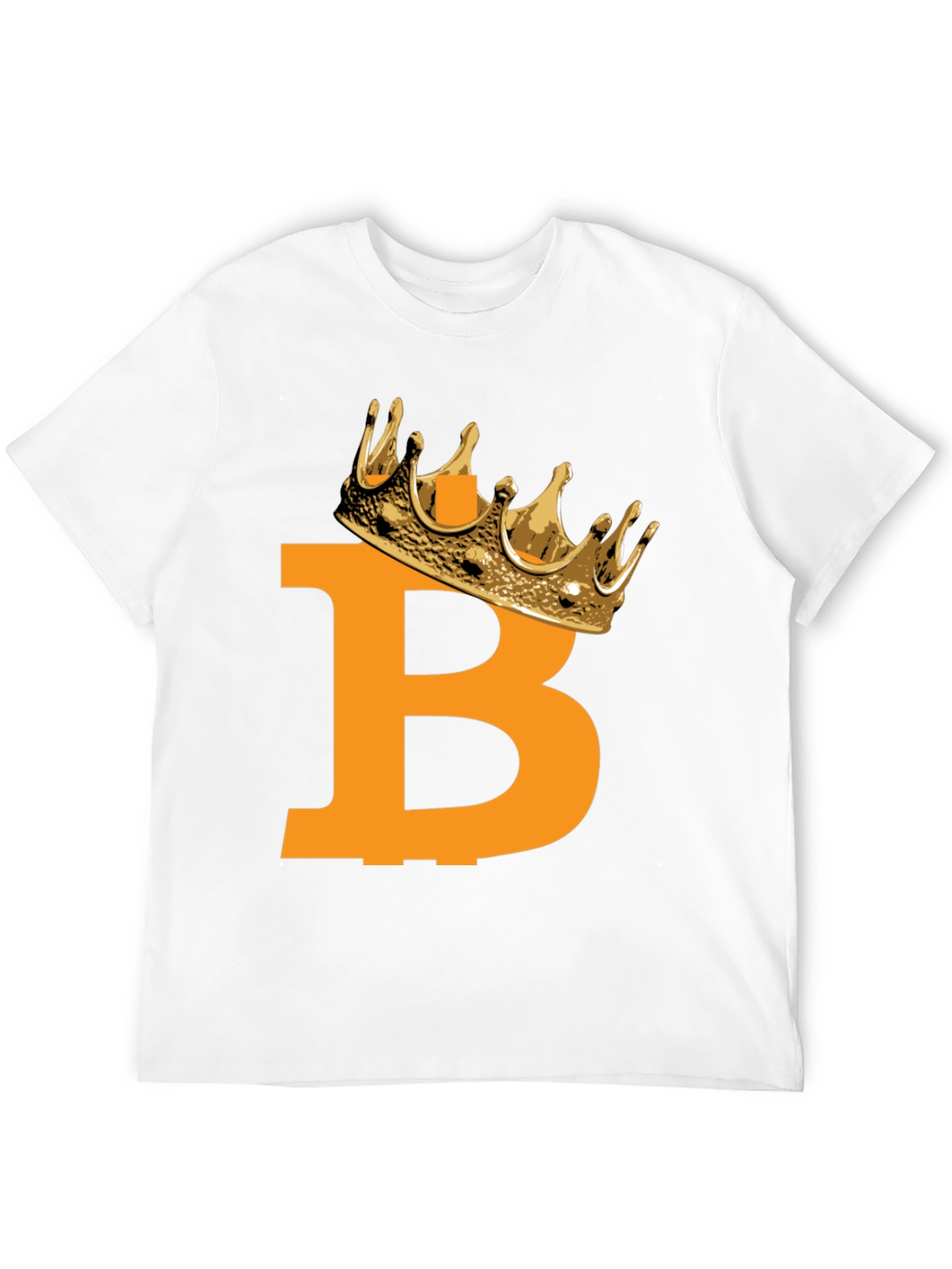 Bitcoin King Black T-Shirt - 12