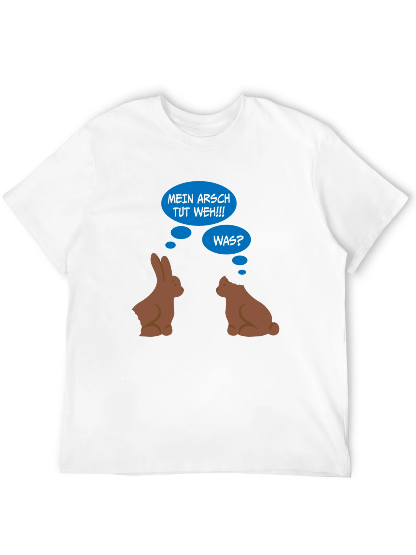 Funny Easter Bunny Butt Bite T-Shirt - 12