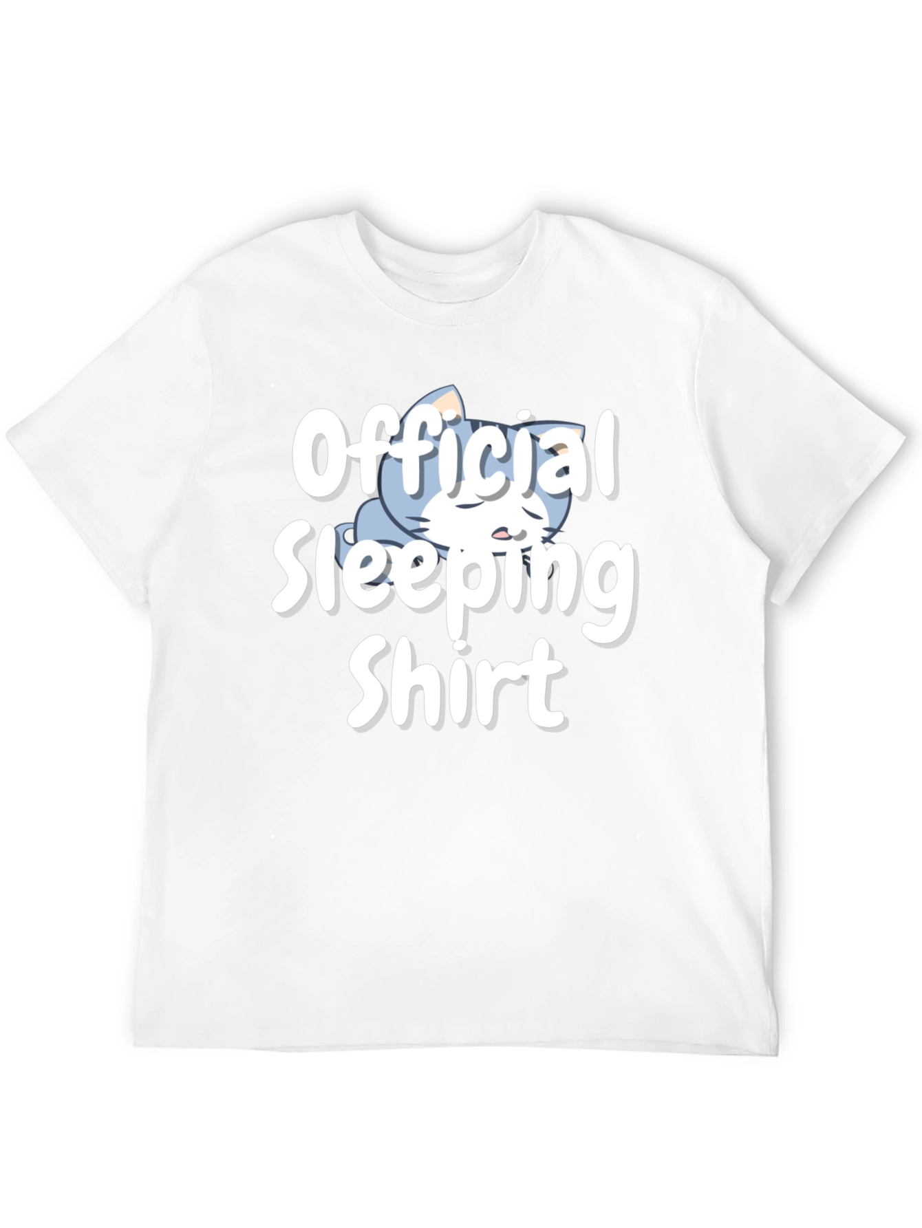Black Official Sleeping Shirt - Funny Novelty Tee view 12
