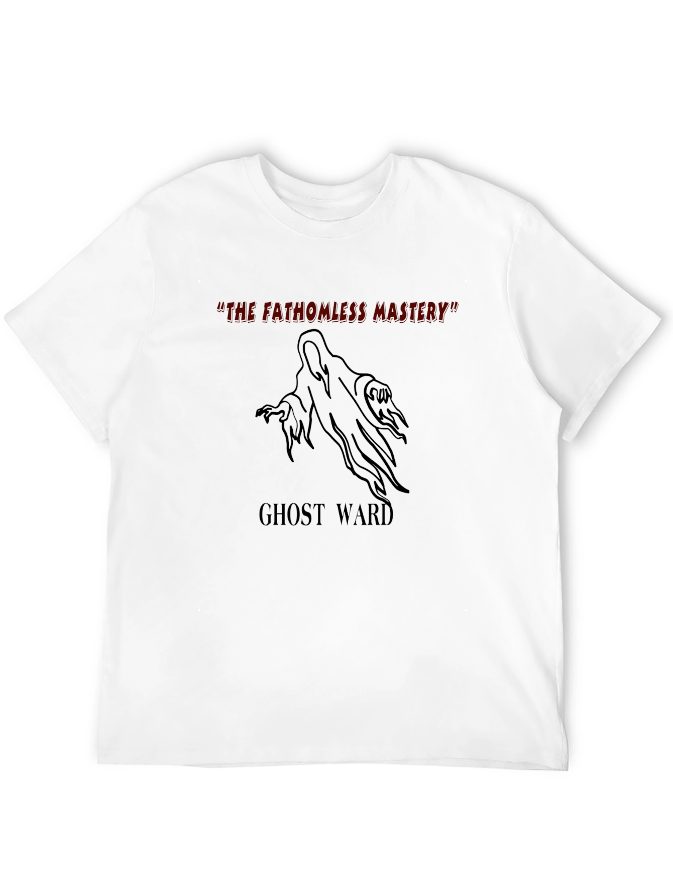 Black Ghost Ward Graphic T-Shirt view 12