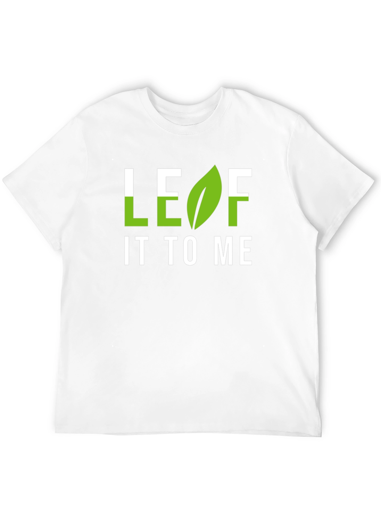 Black Leaf It To Me Graphic T-Shirt - Black view 12