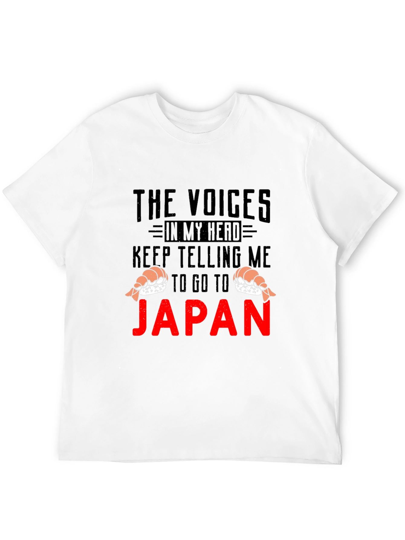 Black Voices in My Head Japan T-Shirt view 12