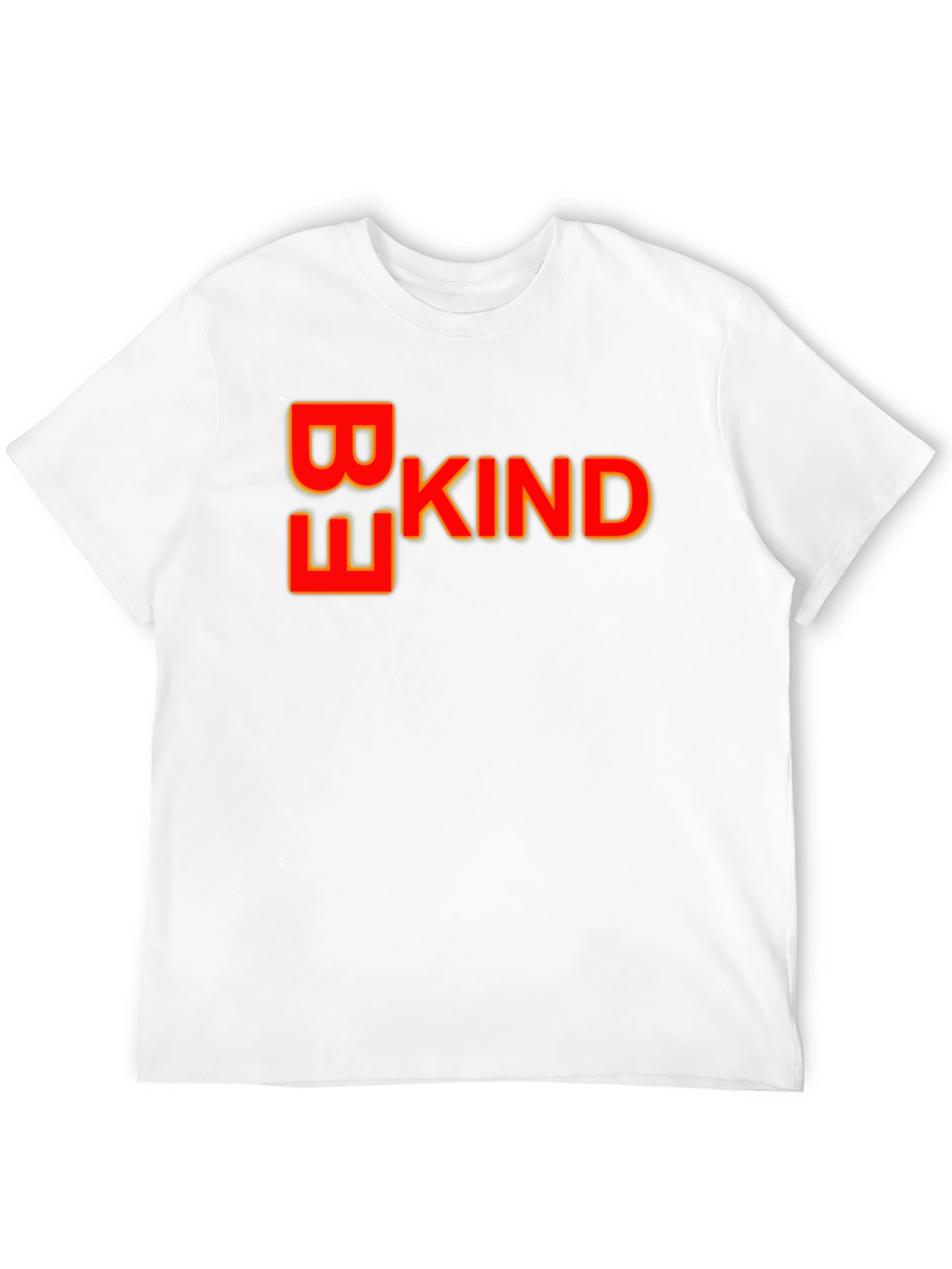 Black Be Kind T-Shirt - Stylish Crew Neck Soft Cotton Tee view 12