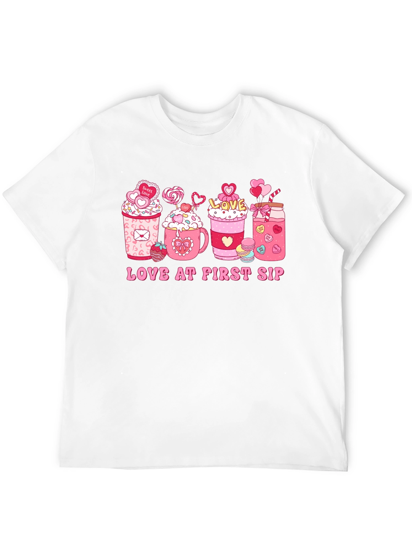 Love at First Sip Valentine's Day T-shirt - 12