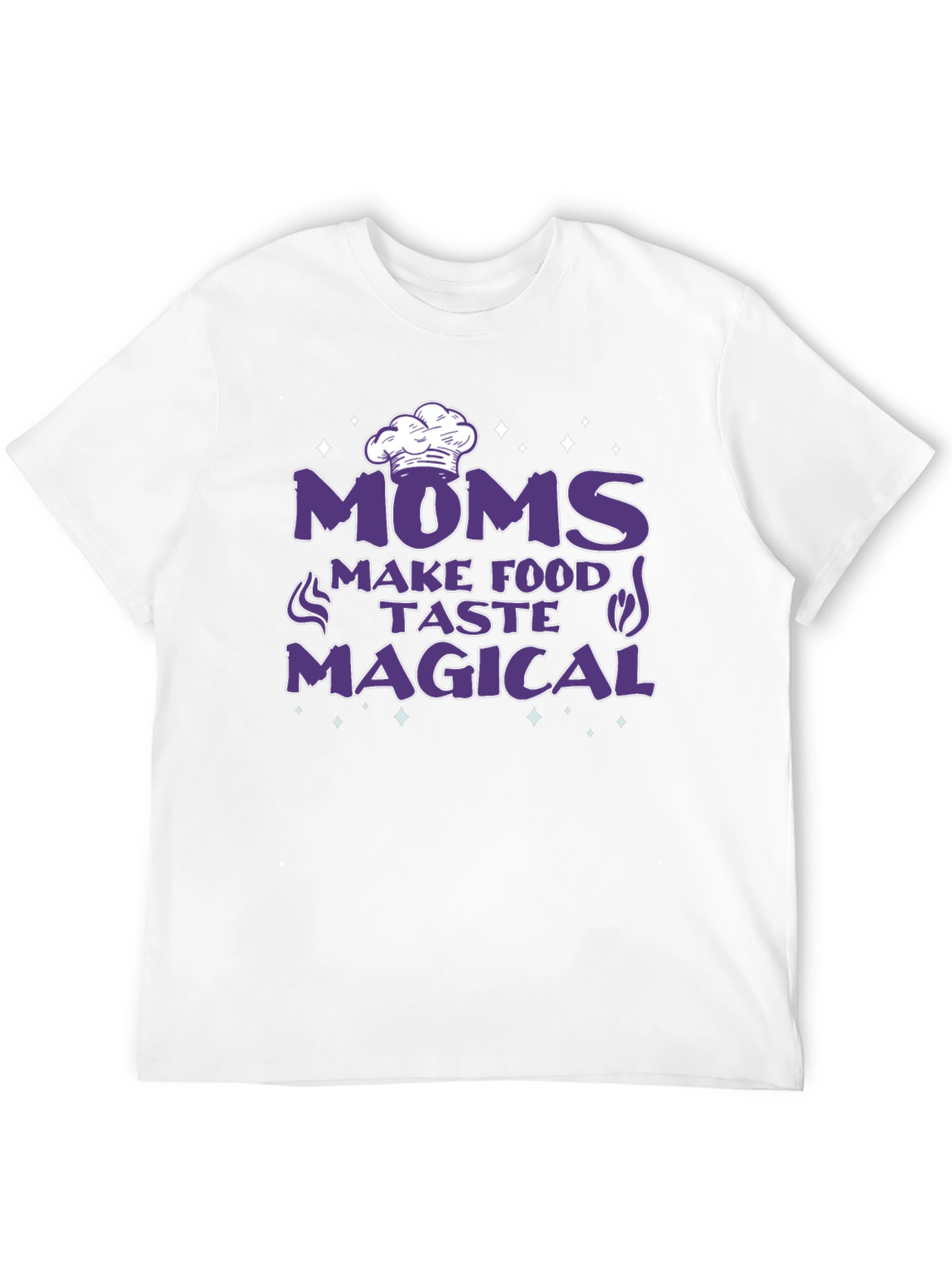 Black Moms Make Food Taste Magical Black T-Shirt view 12