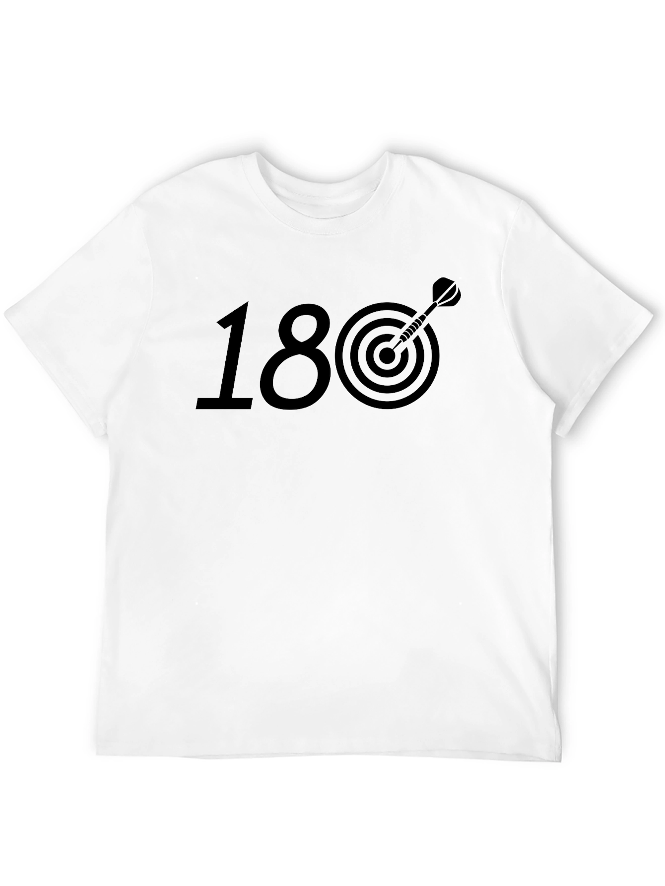 Black Darts 180 T-Shirt - Bullseye Tee view 12