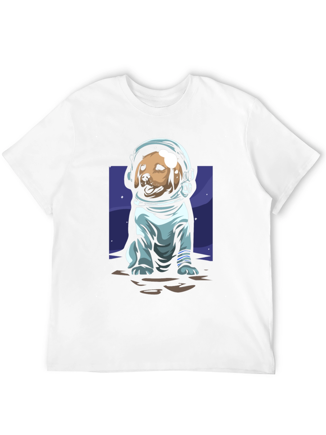 Black Dog Astronaut Graphic Tee - Black view 12