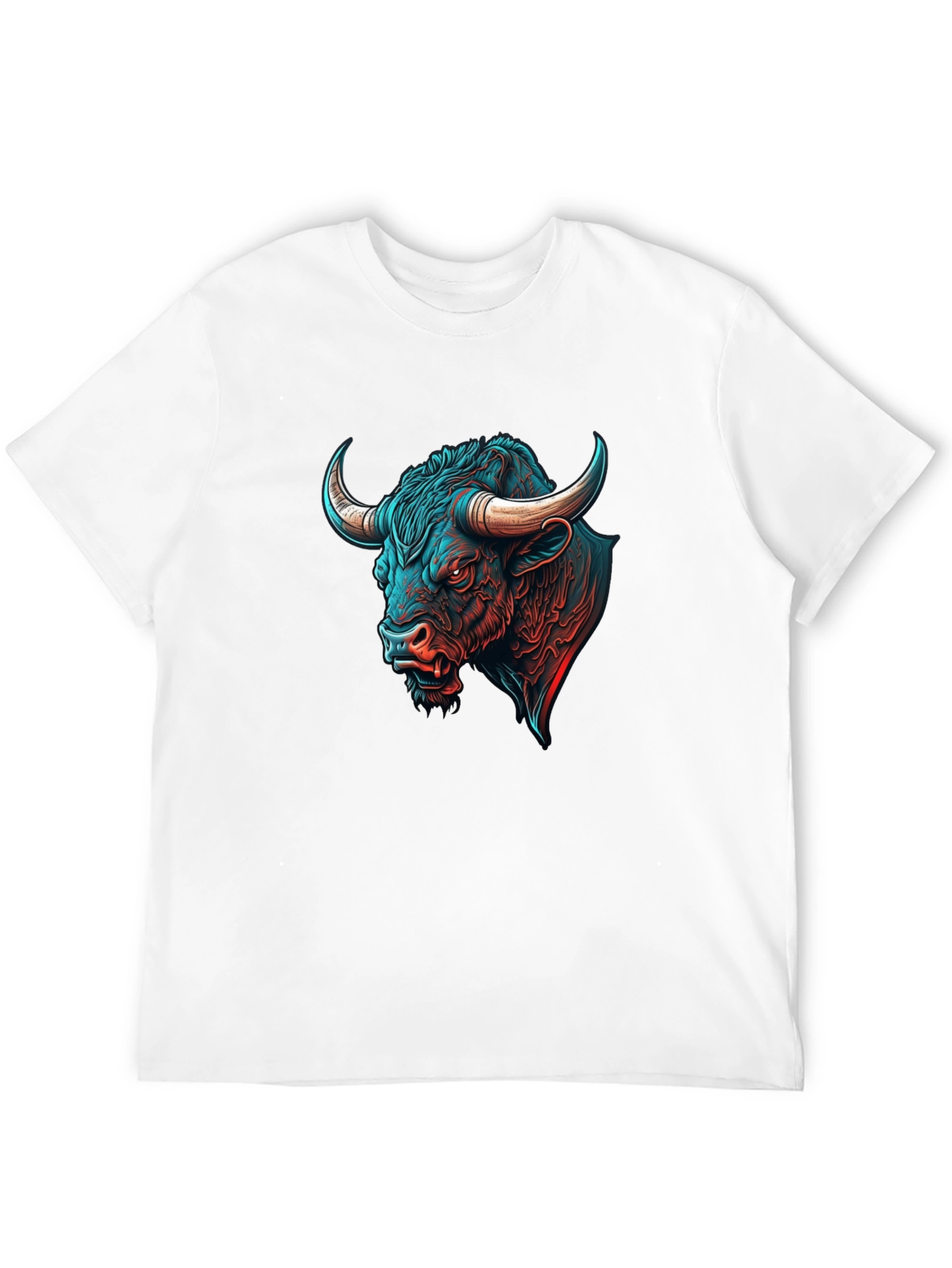 Black Bull Graphic Tee - Bold Design view 12