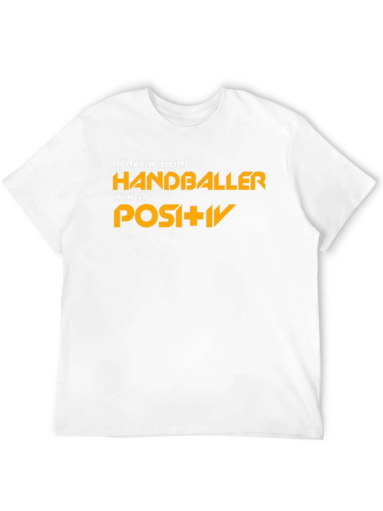 Black Handballer Positive Black T-Shirt view 12