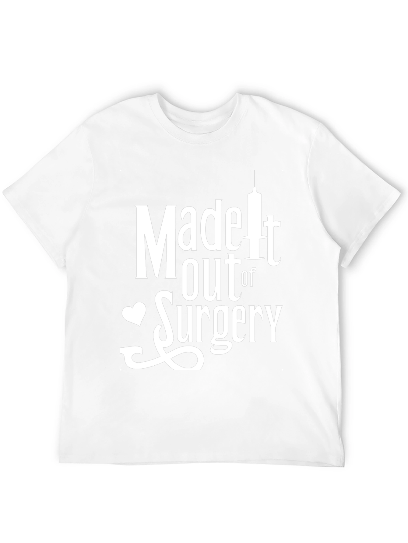 Black Made it Out of Surgery T-Shirt - Unique Recovery Gift view 12
