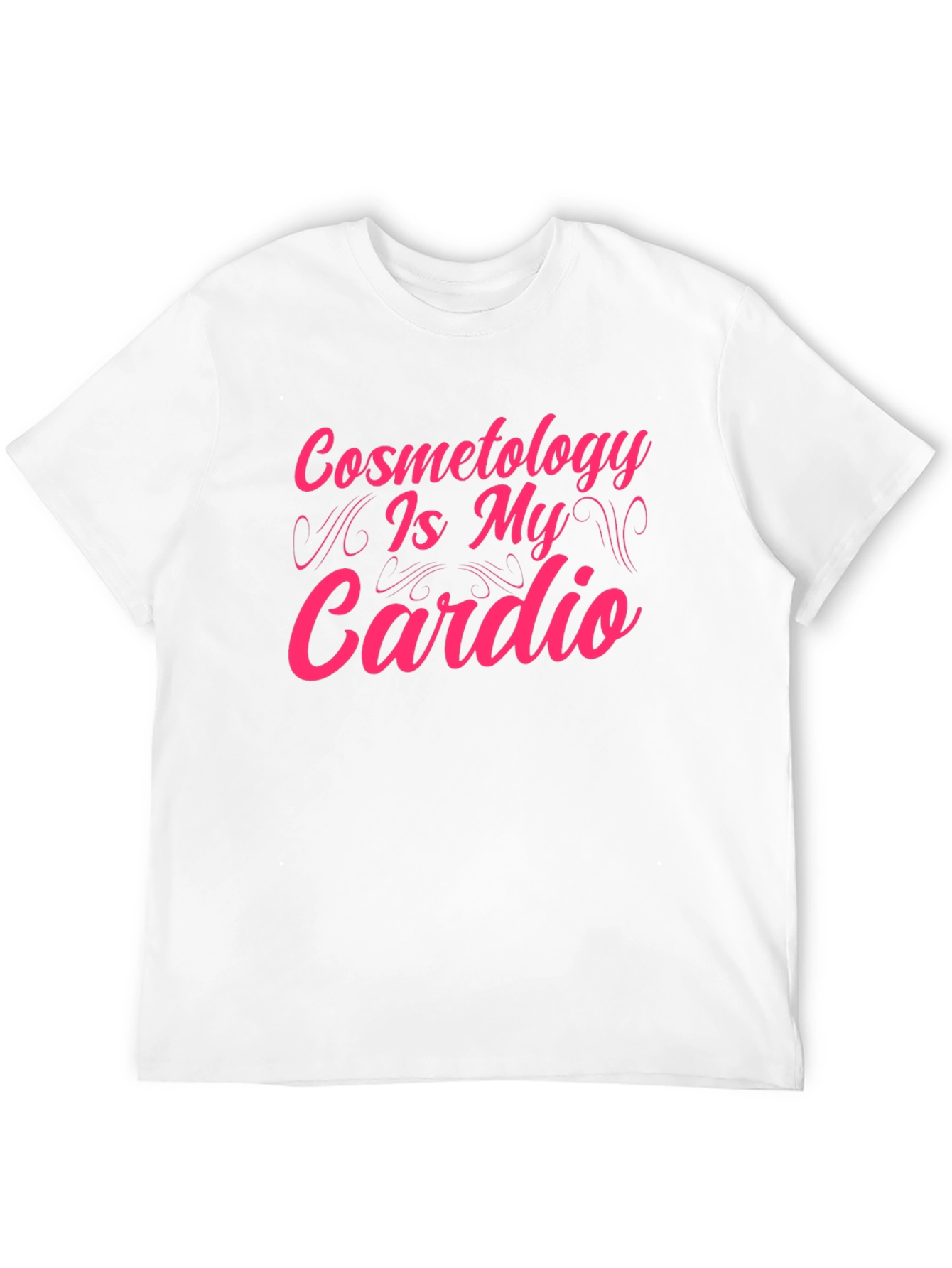 Black Cosmetology Is My Cardio Black T-Shirt view 12