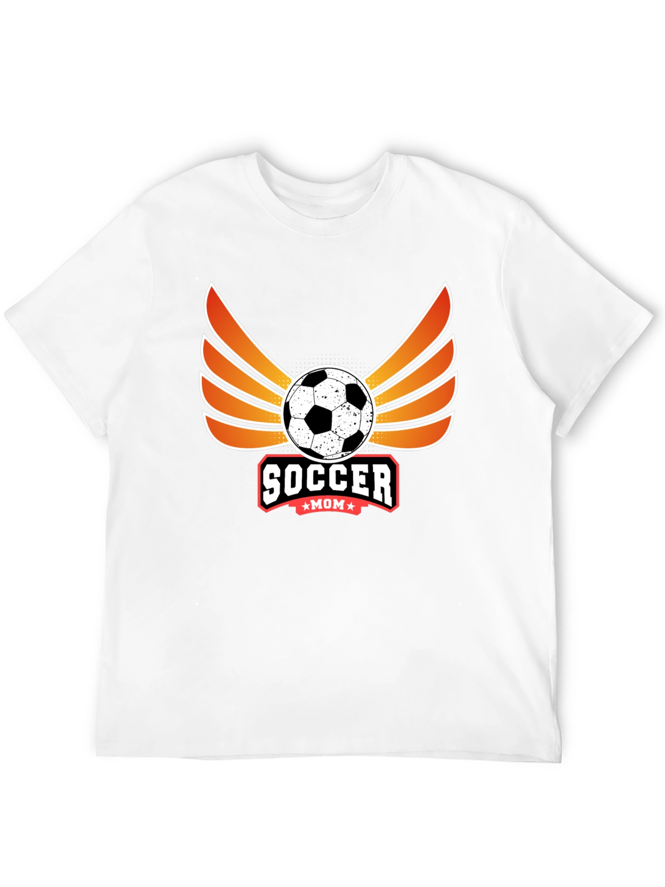 Black Soccer Mom Graphic T-Shirt view 12