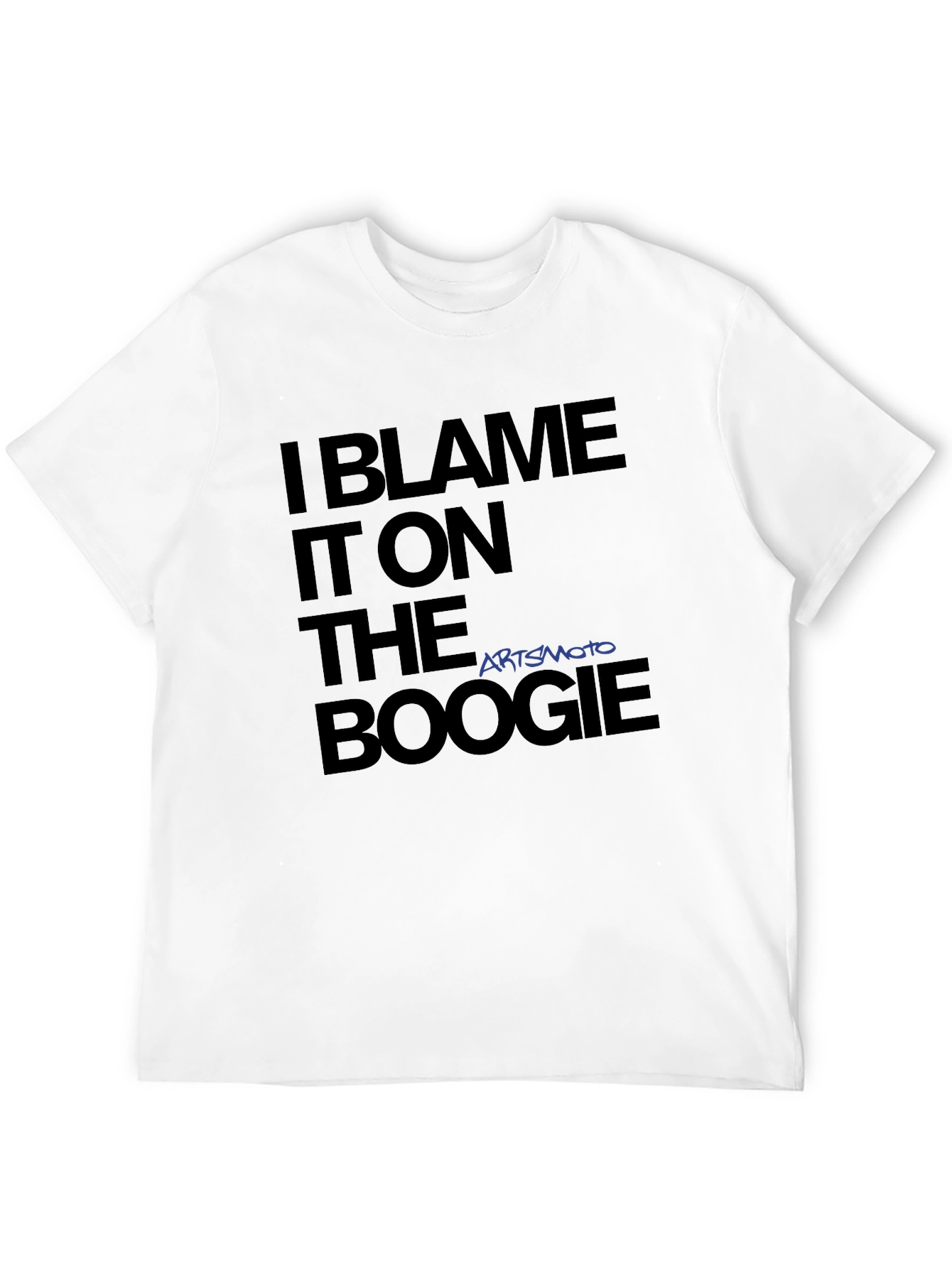 Black I Blame It On The Boogie T-Shirt view 12