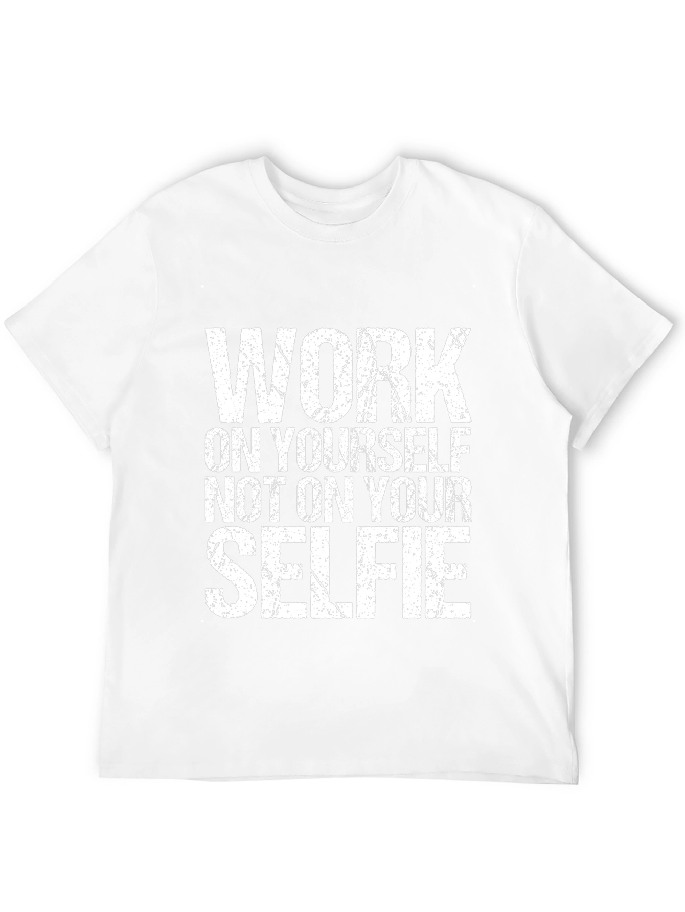 Black Work on Yourself Graphic T-Shirt view 12