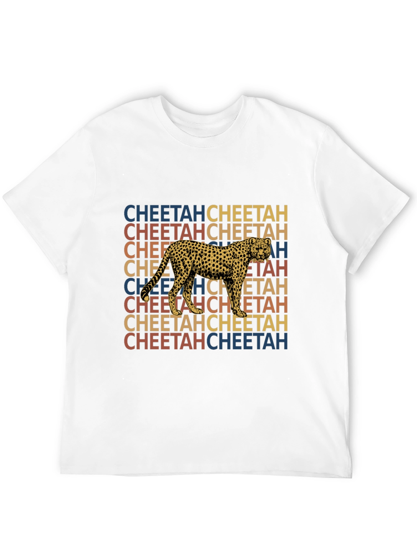 Black Cheetah Graphic Tee - Vintage Style view 12