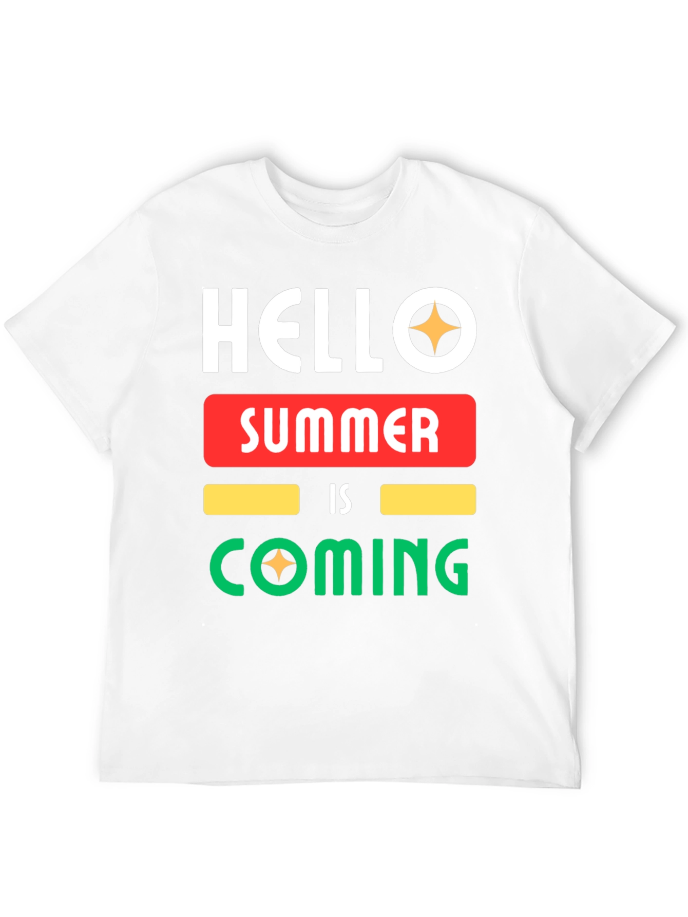 Black Hello Summer T-Shirt view 12
