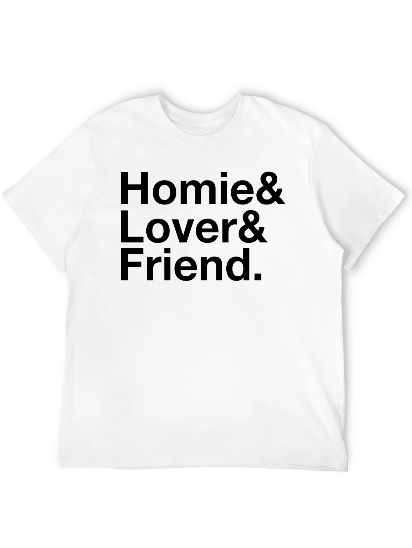 Black Homie Lover Friend Black T-Shirt view 12