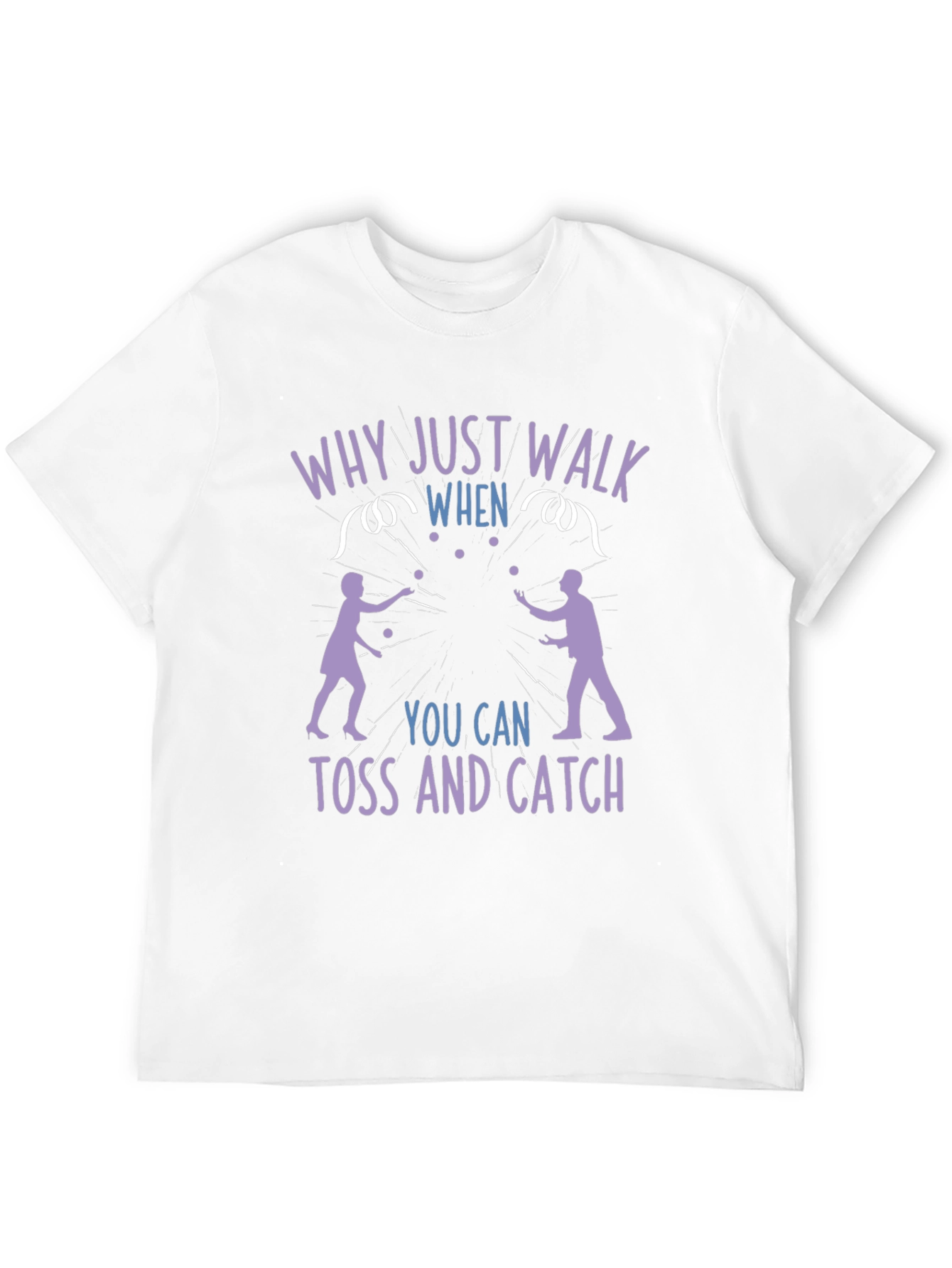 Black Juggling Fun T-Shirt - Why Just Walk? view 12