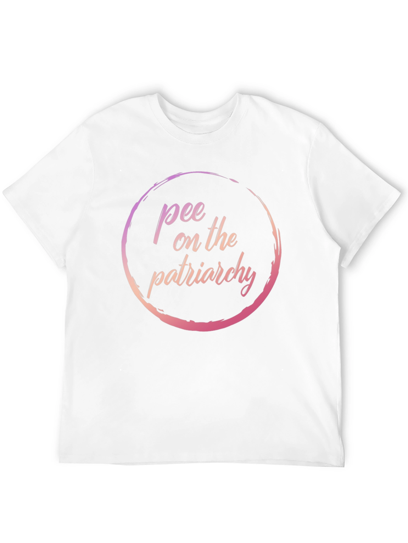 Black Pee on the Patriarchy Graphic Tee - Black view 12