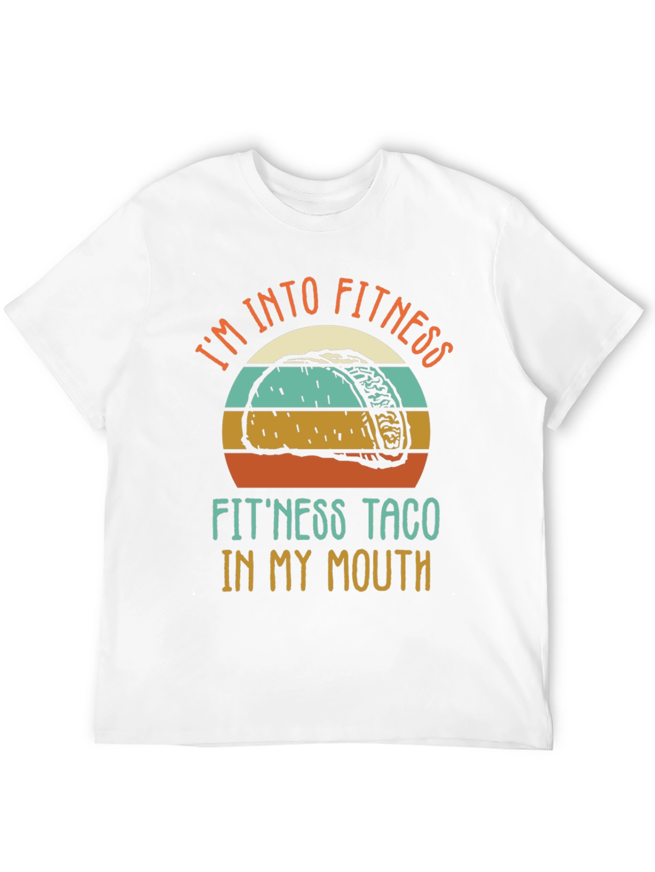 Black Fitness Taco Graphic T-Shirt view 12