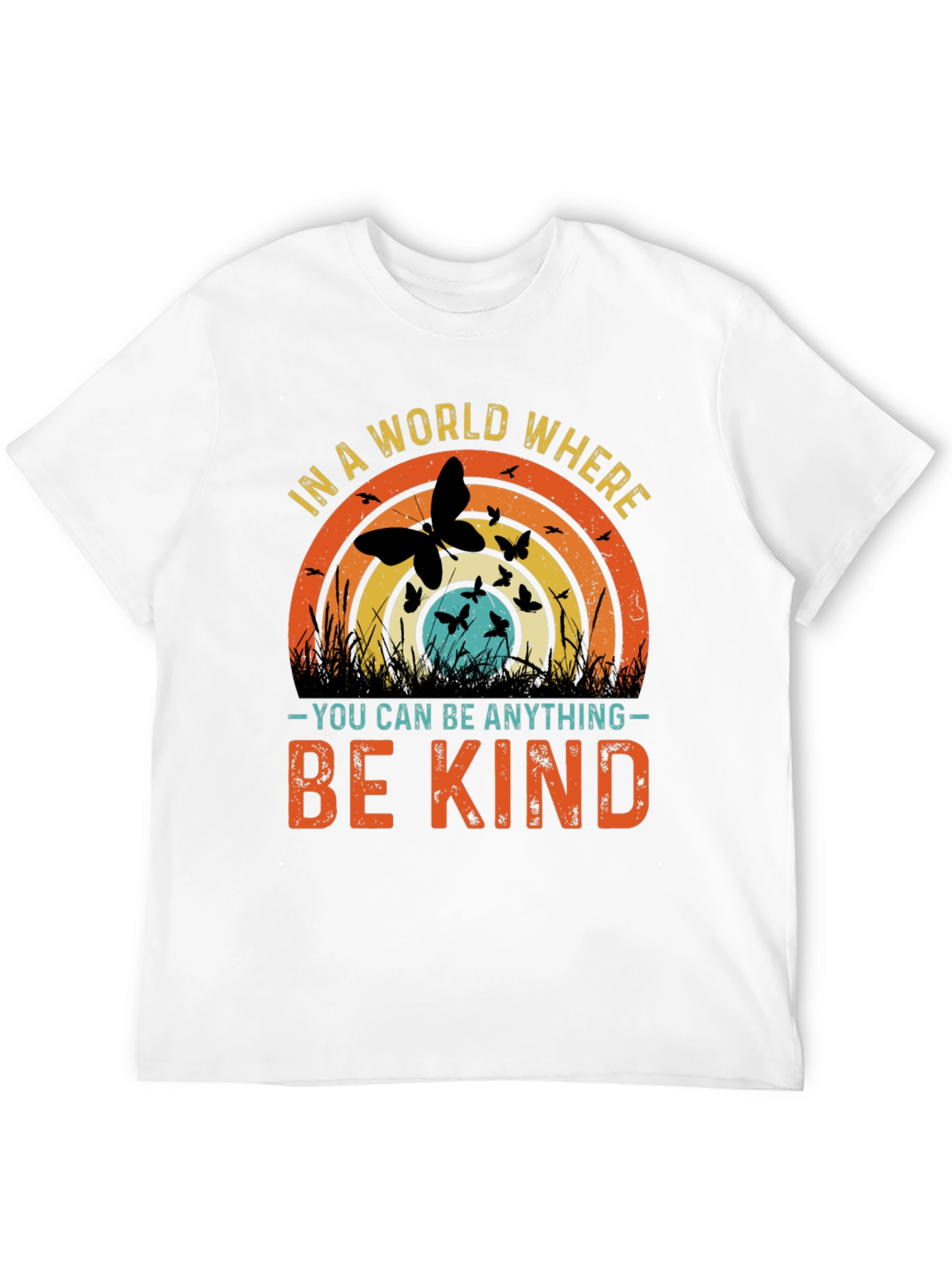 Black Kindness Matters T-Shirt - Be Kind Graphic Tee view 12