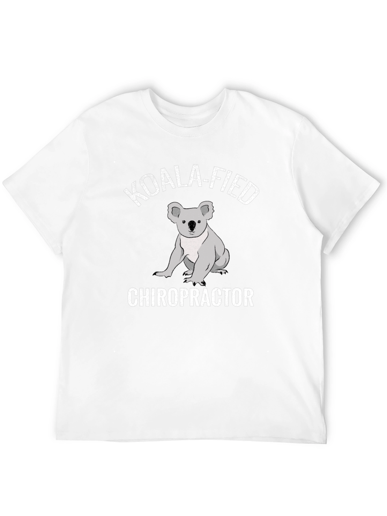 Black Koala-Fied Chiropractor T-Shirt view 12