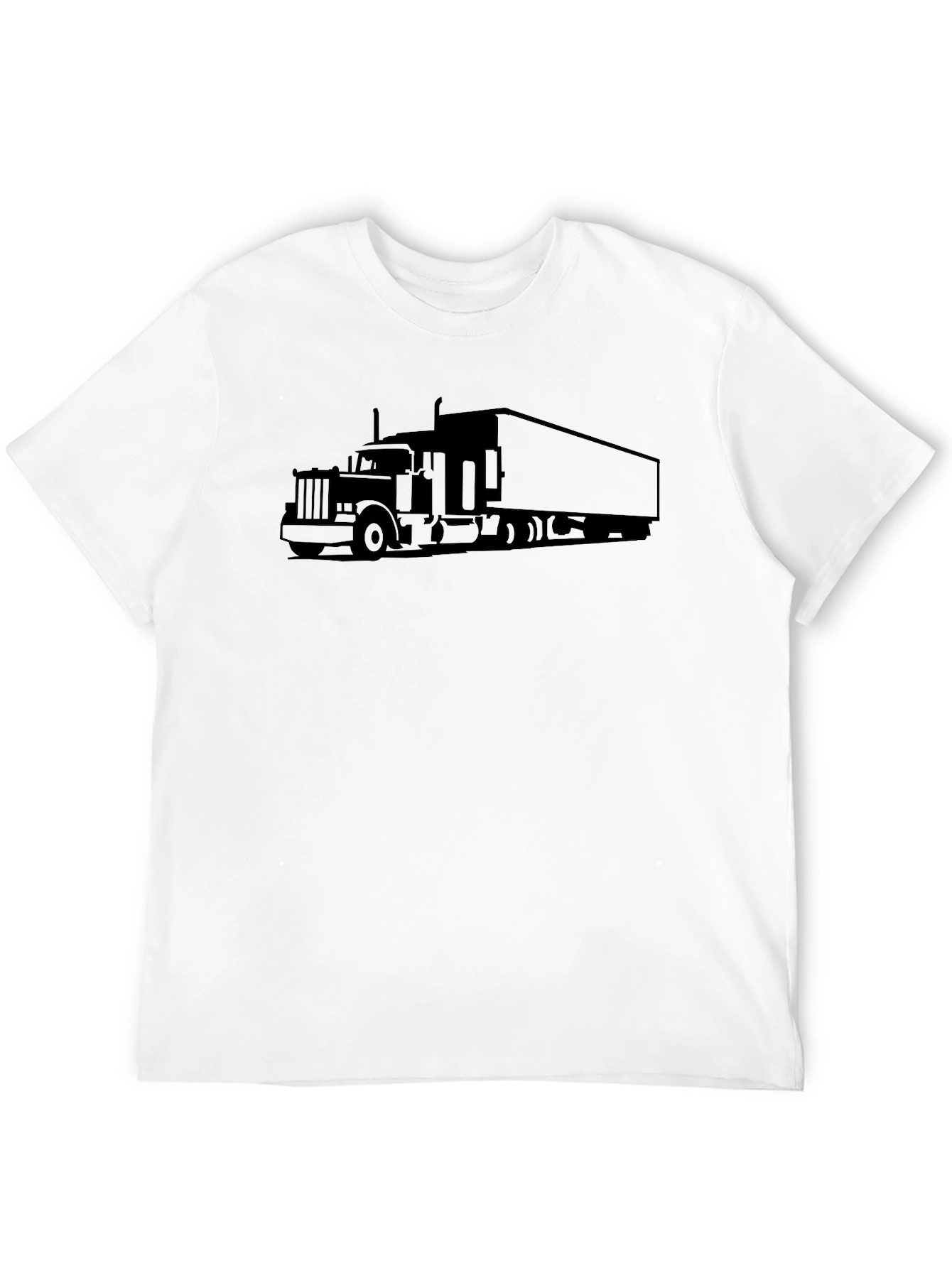 Black Truck Graphic T-Shirt - Classic Black Tee view 12