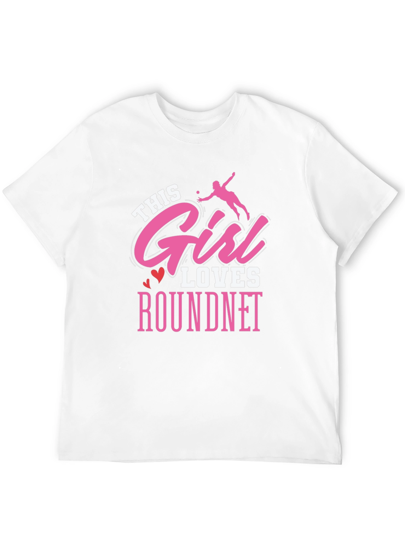 Roundnet Lover Tee - This Girl Loves Roundnet Graphic T-Shirt - 12
