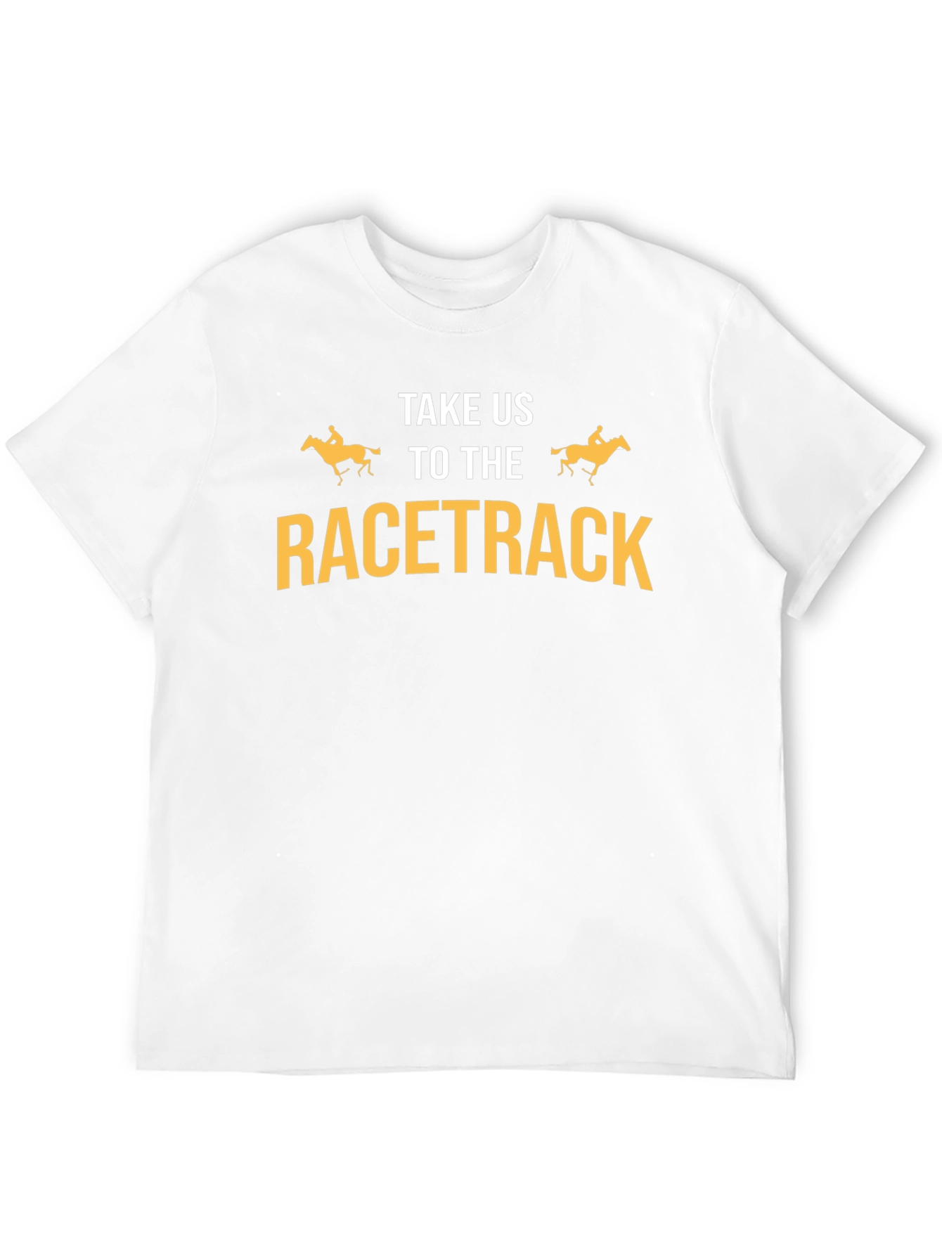 Black Take Us To The Racetrack Black Graphic Tee view 12