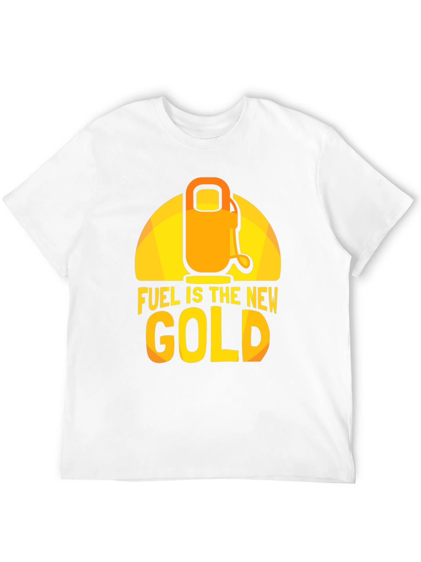 Black Fuel is the New Gold Graphic T-Shirt view 12