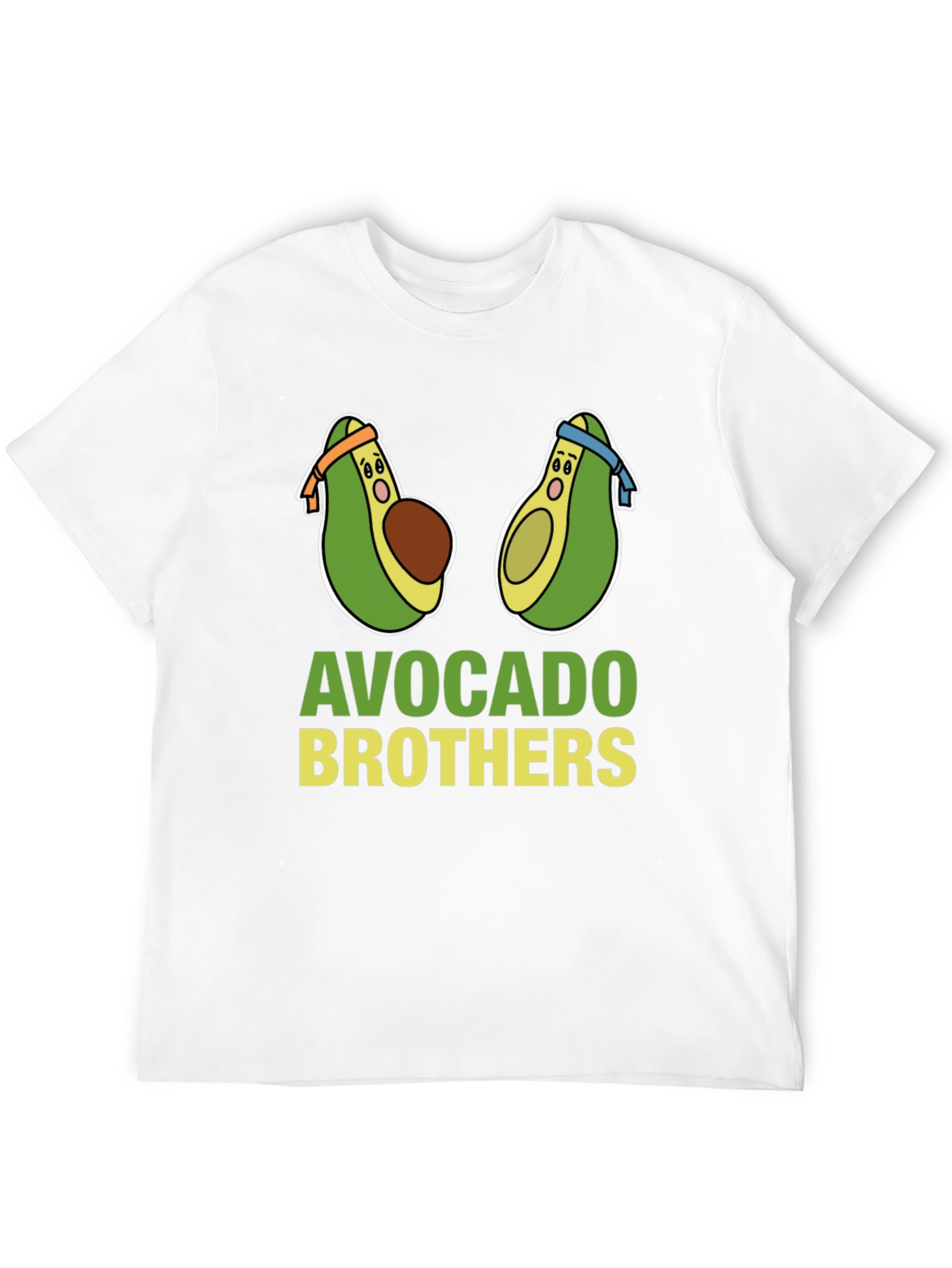 Black Avocado Brothers Graphic T-Shirt - Fun & Stylish! view 12
