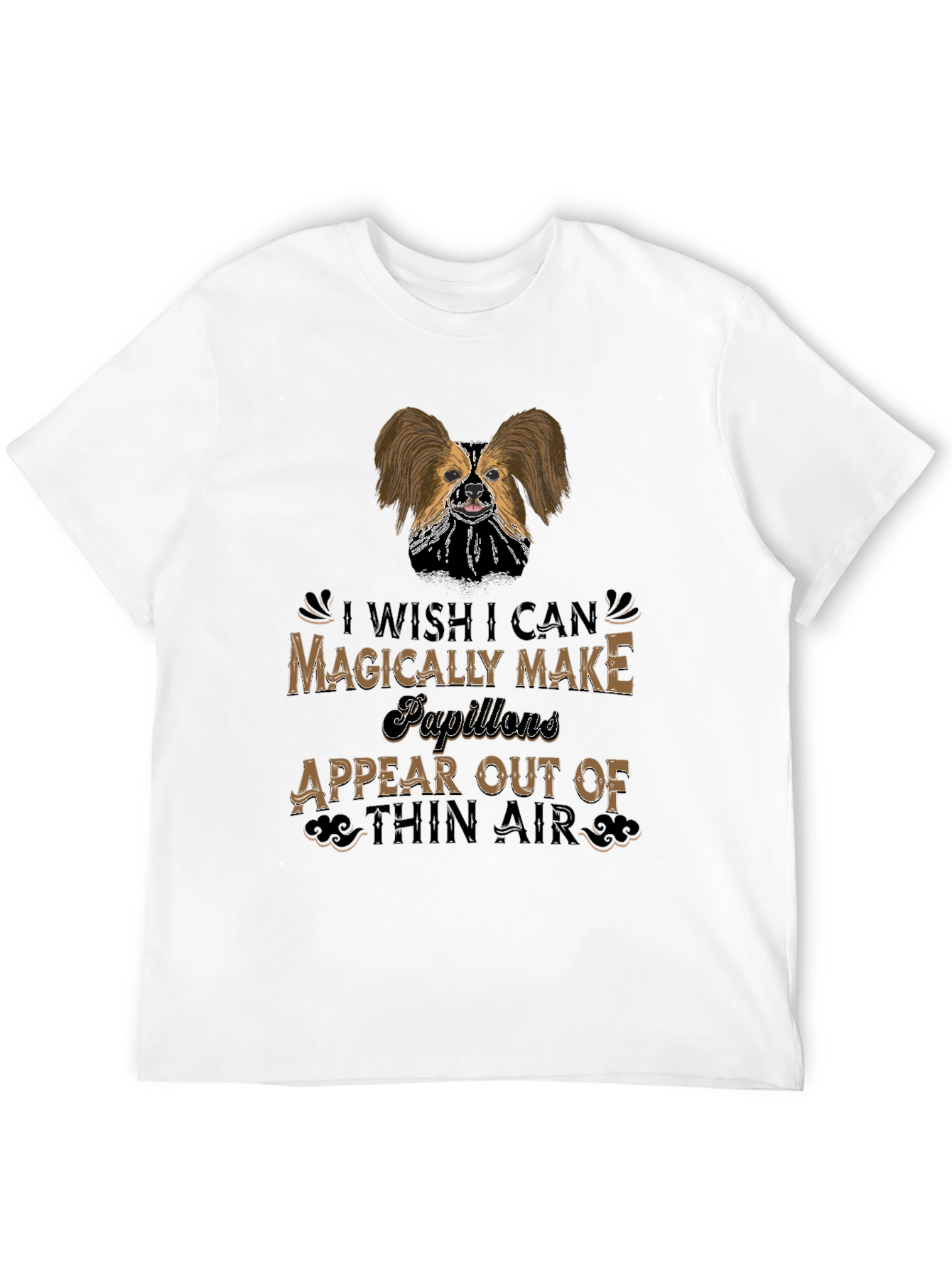 Magical Papillon T-Shirt, Pet Lover Tee - 12