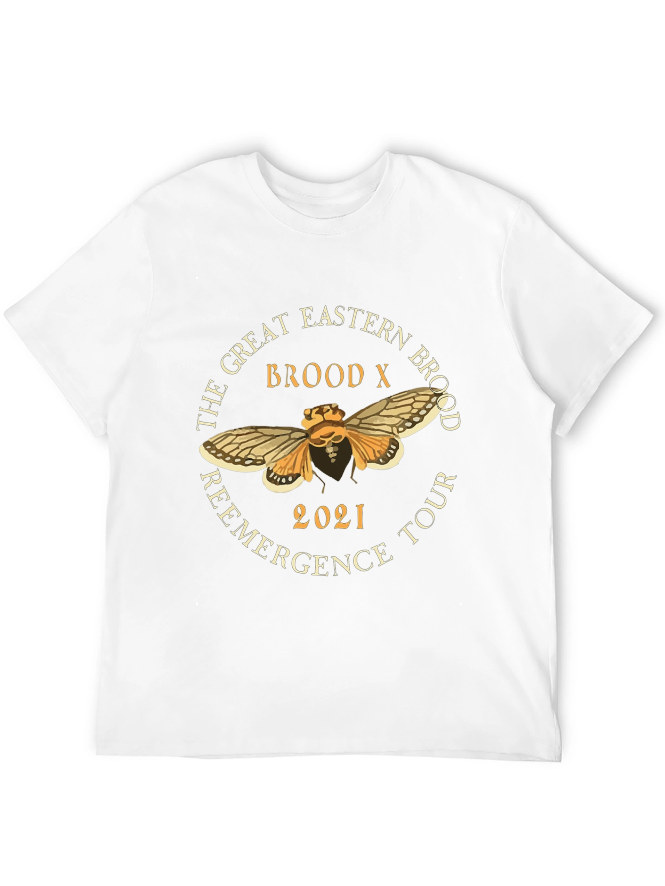 The Great Eastern Brood X 2021 Reemergence Tour T-Shirt - 12
