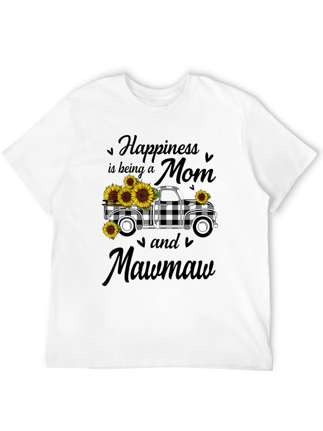 Happiness Mom Mawmaw Truck Graphic Tee - 12