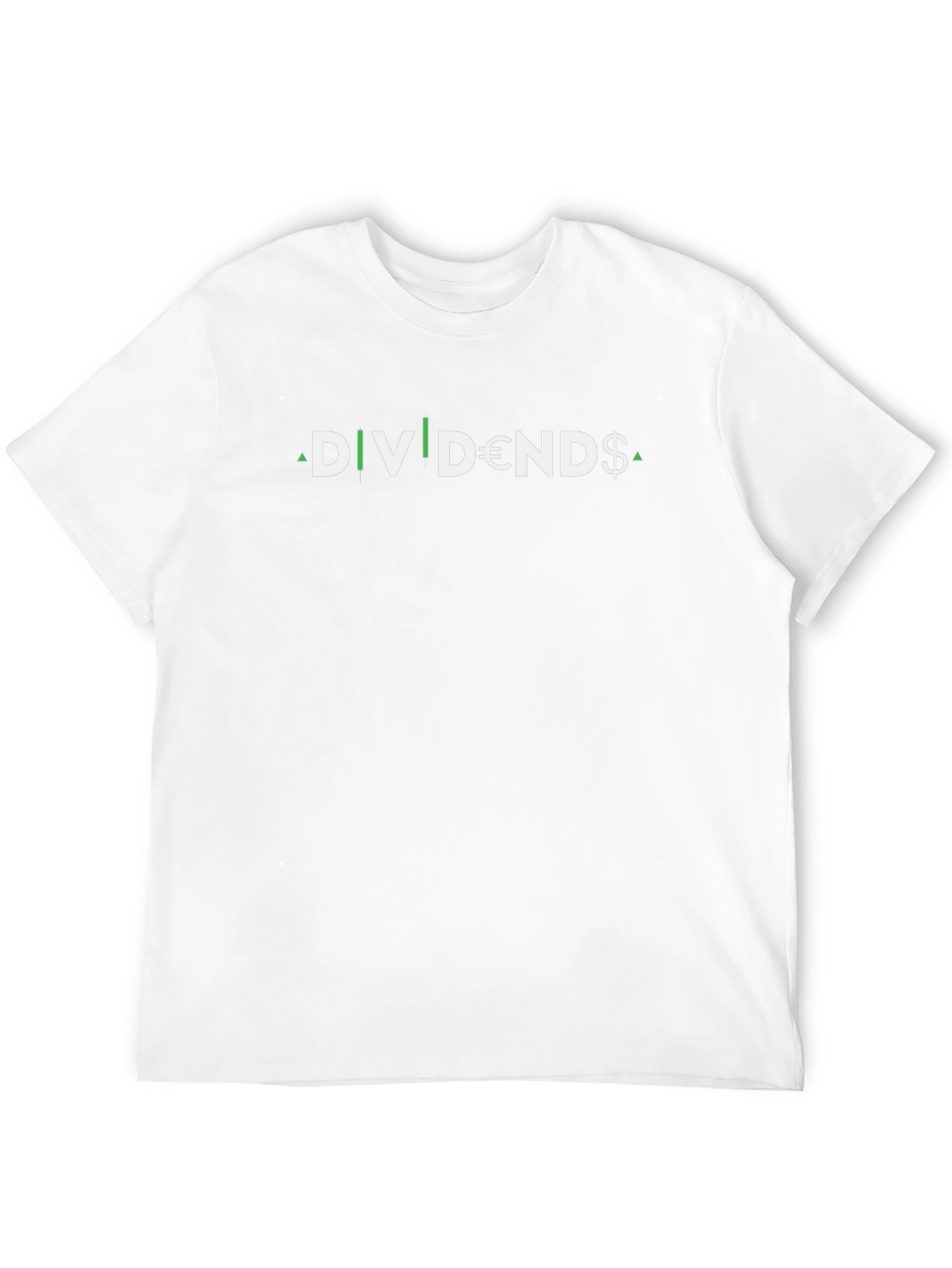 Black Dividends Graphic Tee - Investment T-Shirt view 12