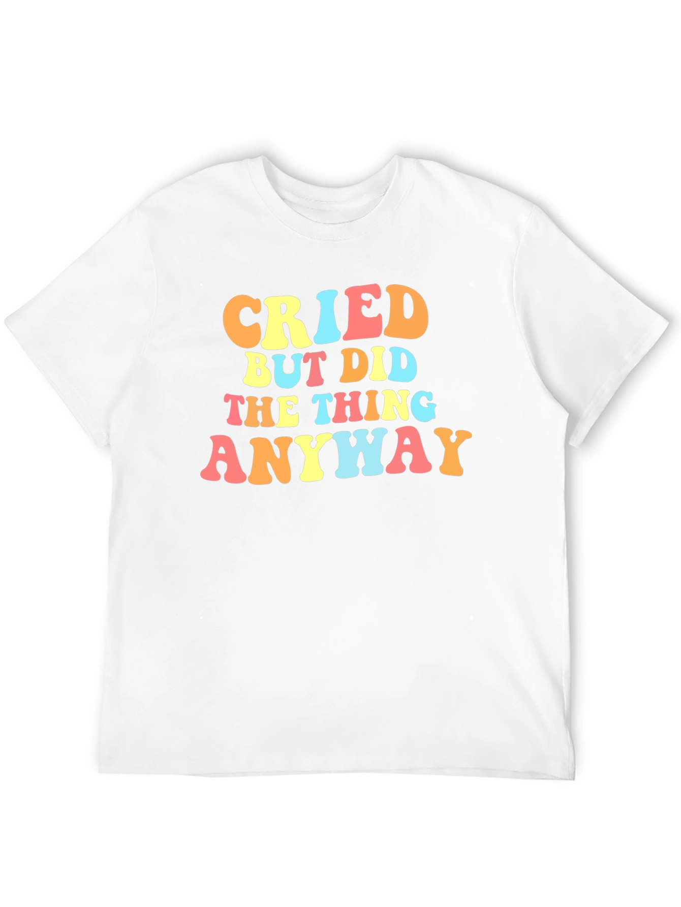 Black Cried But Did The Thing Anyway Graphic Tee view 12