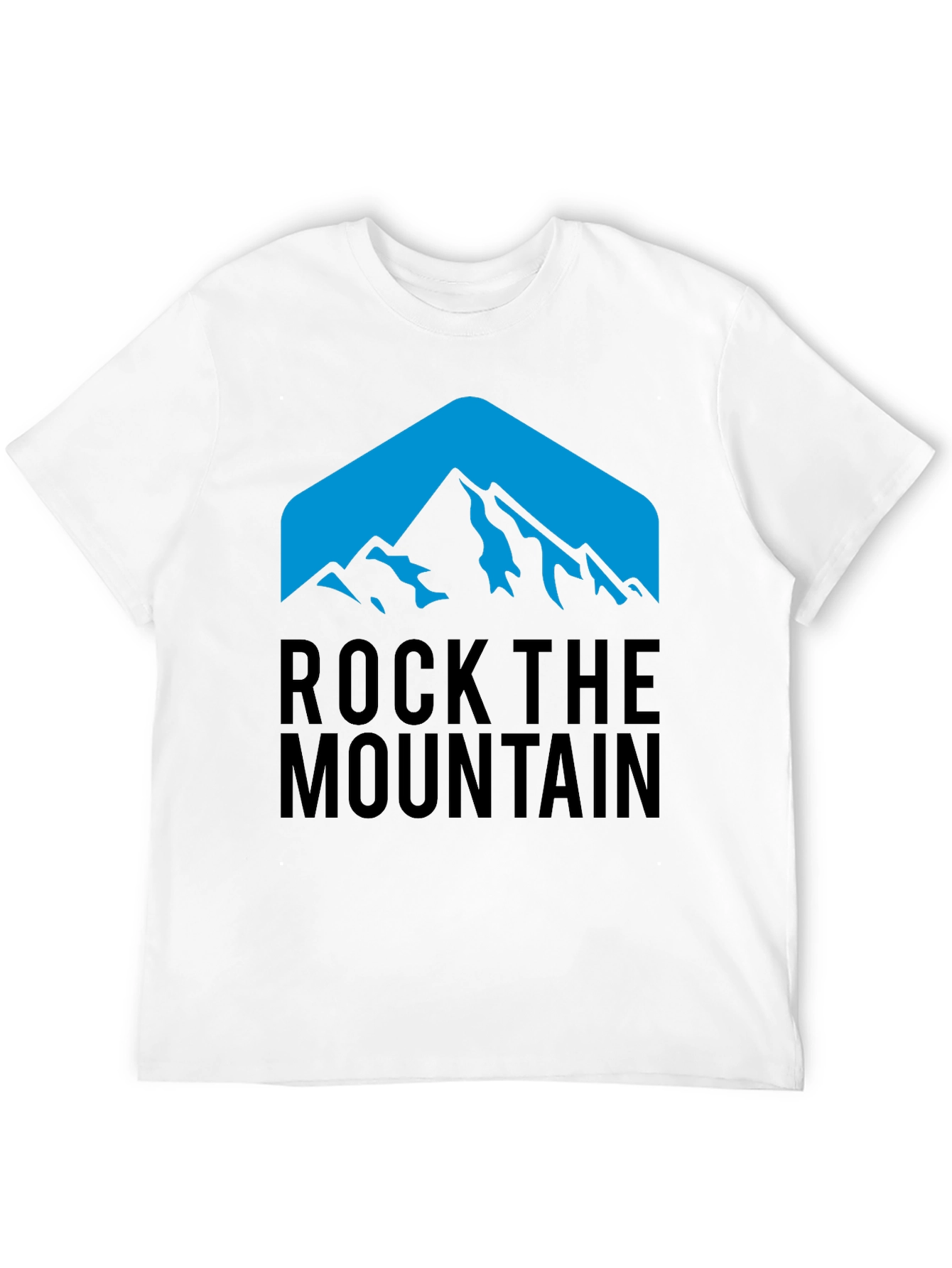 Black Rock the Mountain Graphic Tee - Black view 12