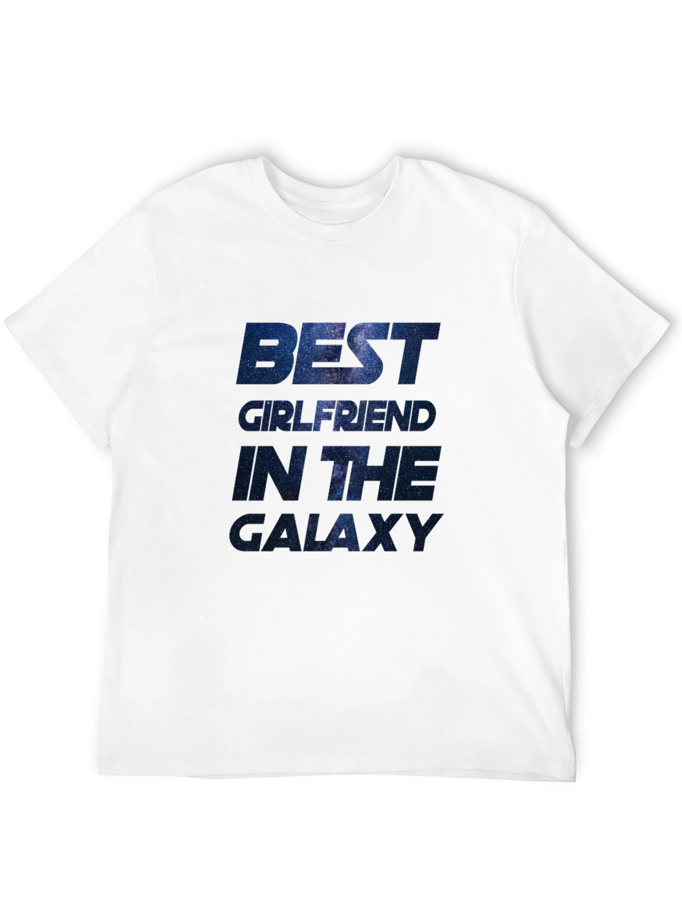 Black Best Girlfriend in the Galaxy Graphic T-Shirt - Black view 12