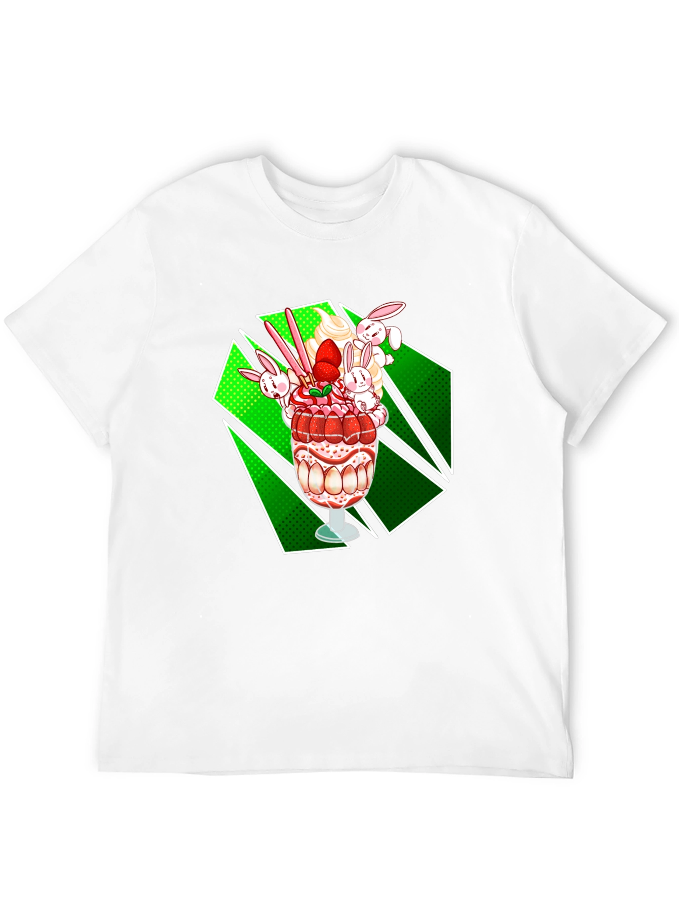 Black Dessert T-Shirt - Funky Food Tee view 12