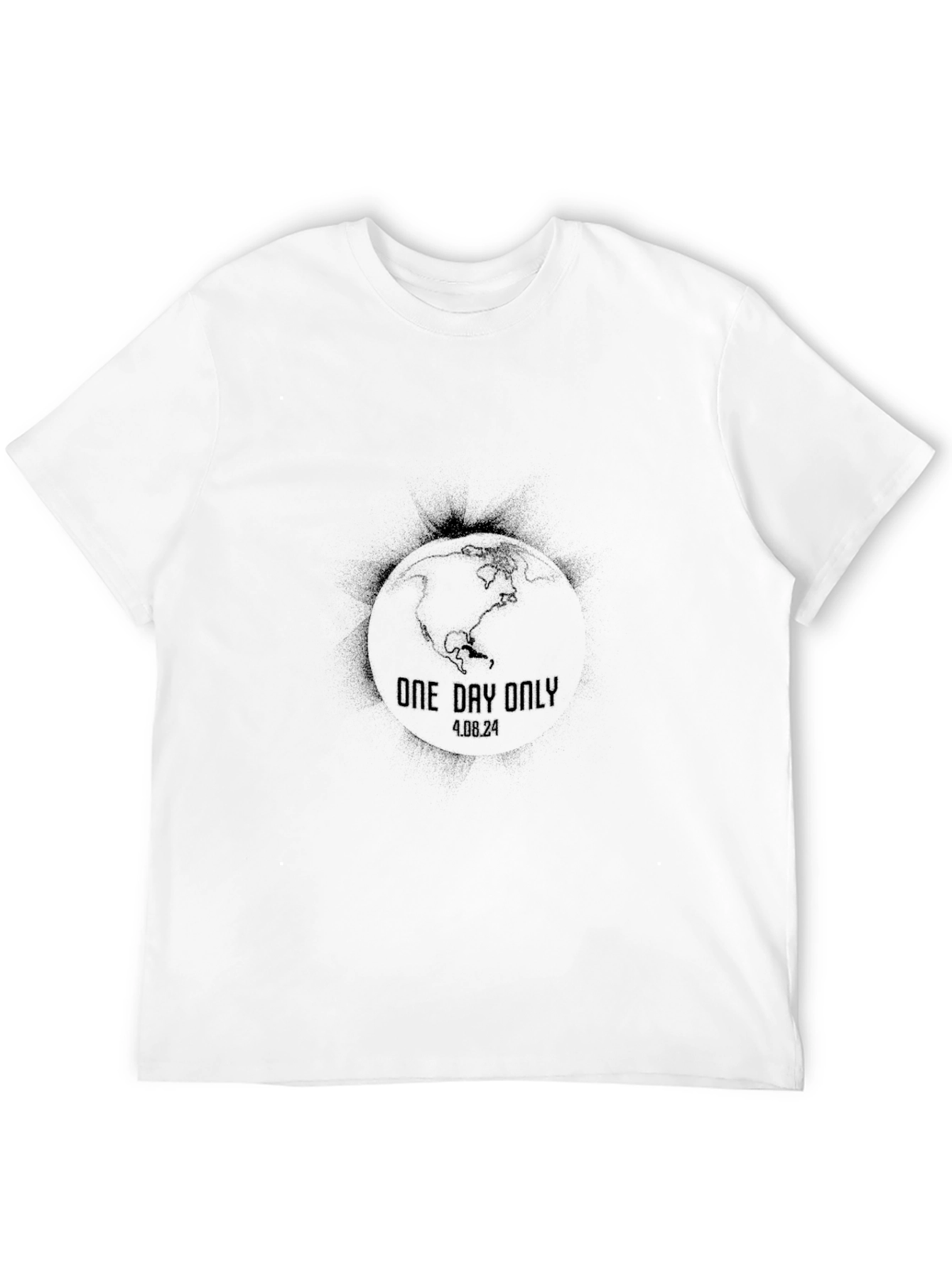 Black One Day Only Black T-Shirt view 12