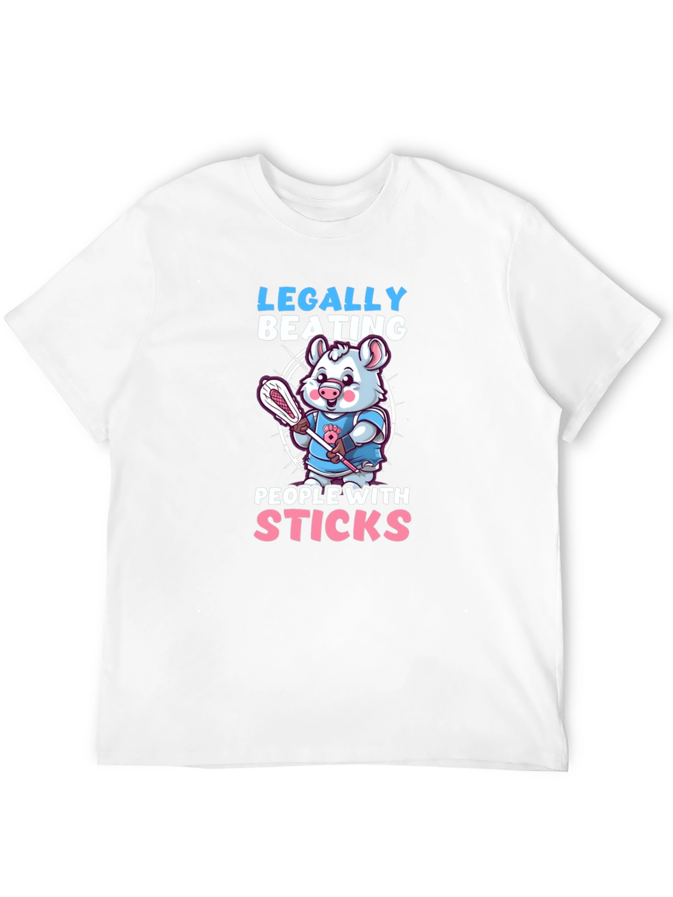 Black Legally Beating People With Sticks T-Shirt view 12