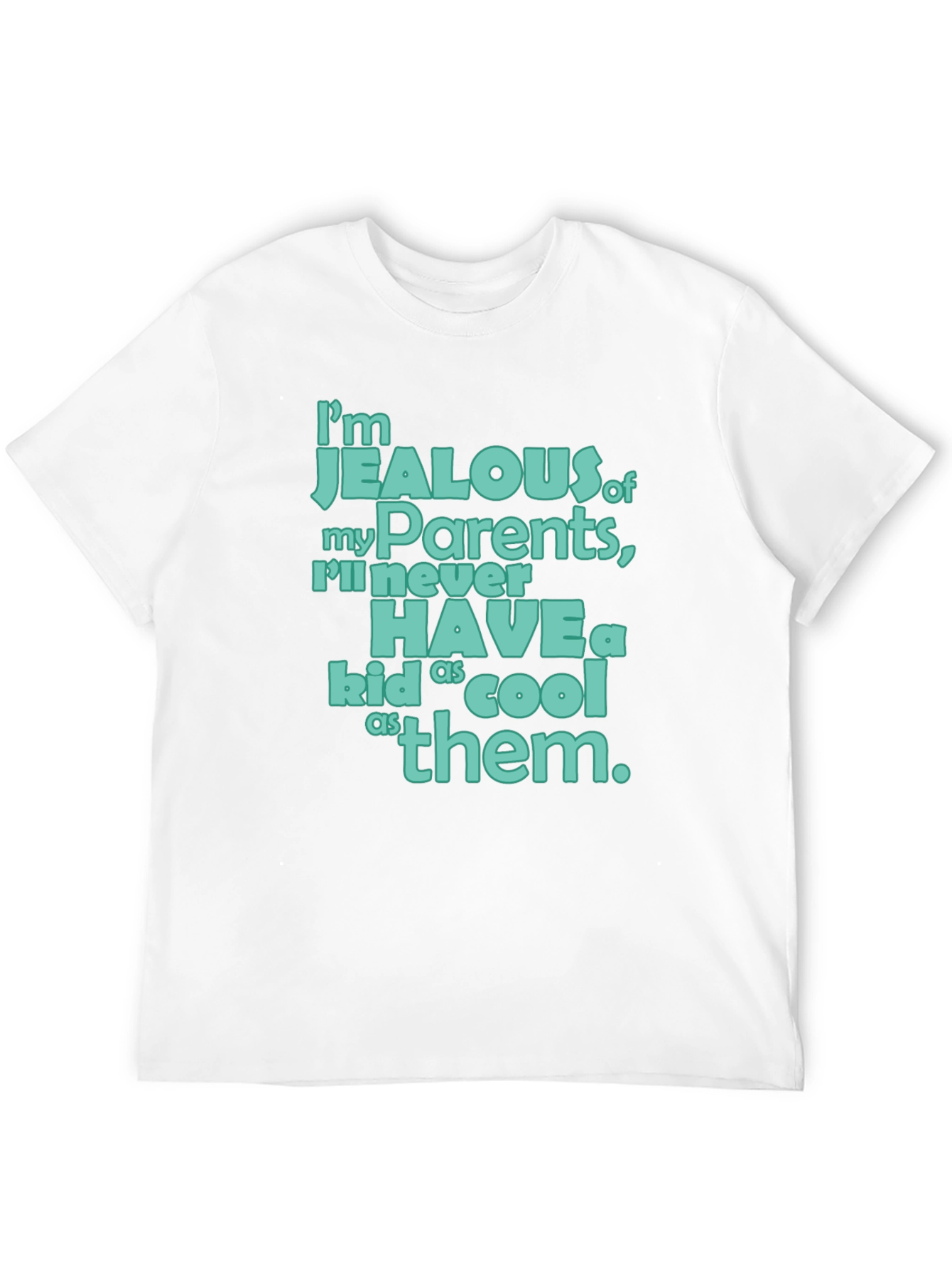 Black Jealous of My Parents T-Shirt view 12