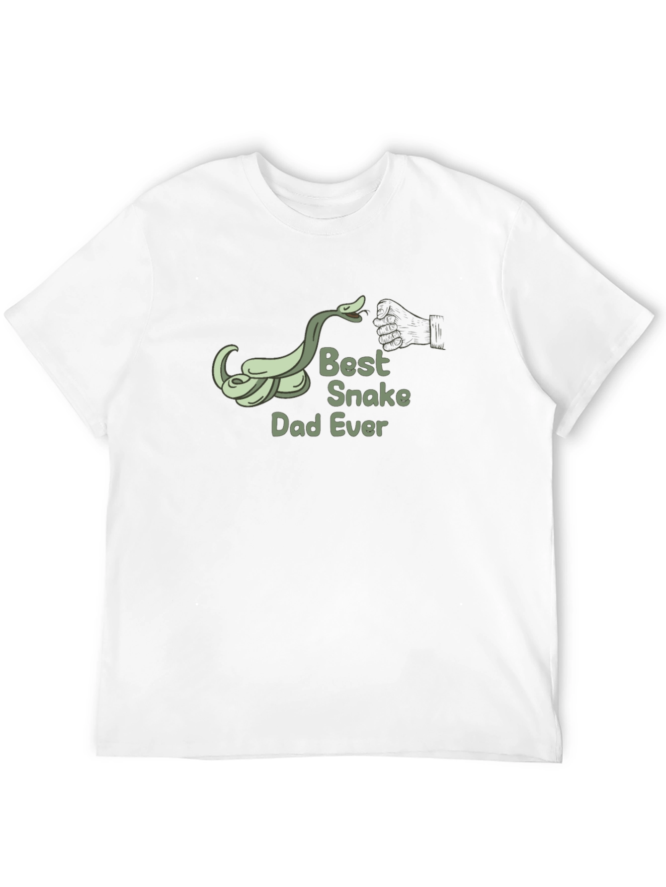 Black Best Snake Dad Ever - Graphic Tee view 12