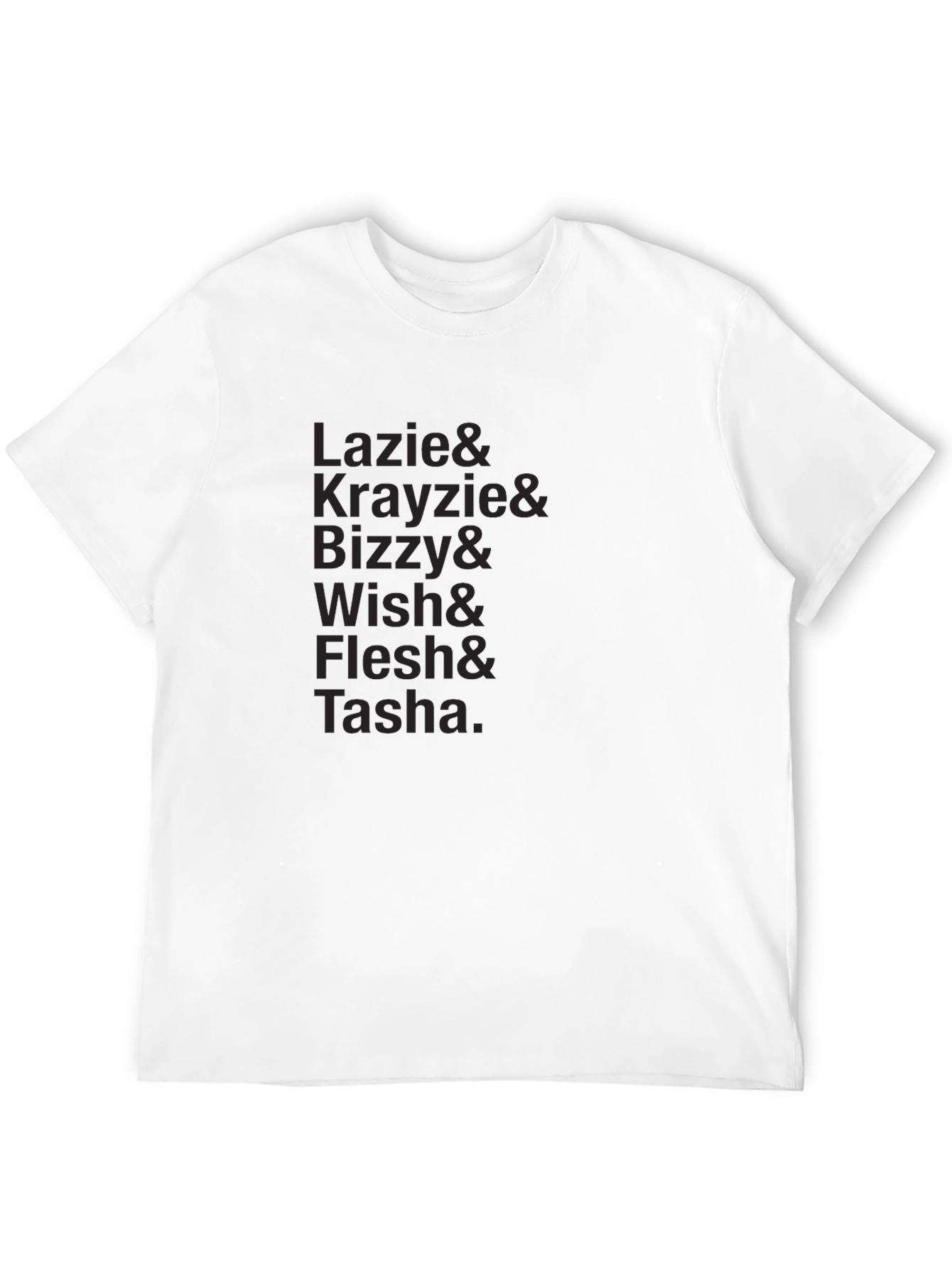 Black Lazie Krayzie Bizzy Wish Flesh Tasha T-Shirt view 12